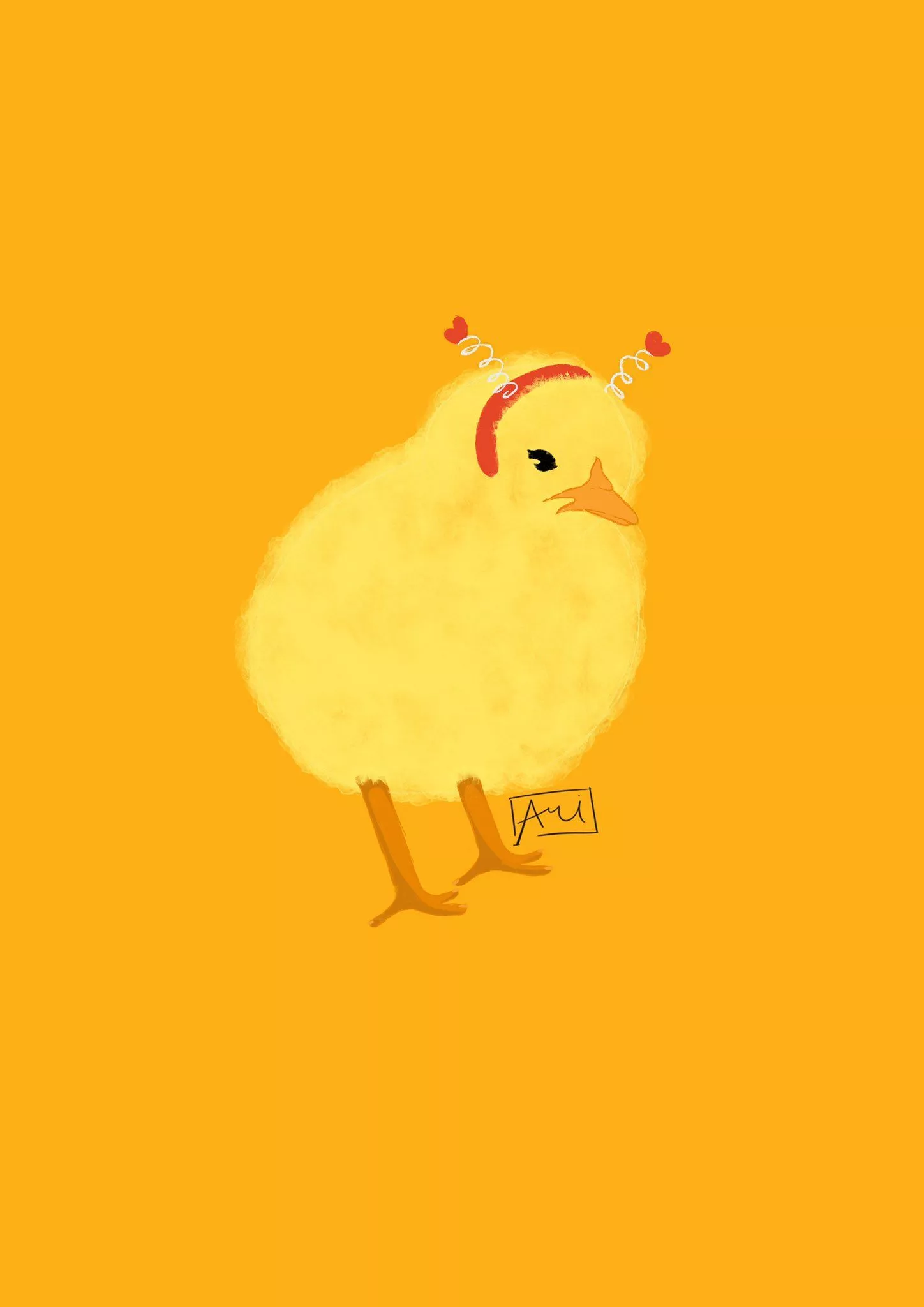 ari a baby chicken as my
