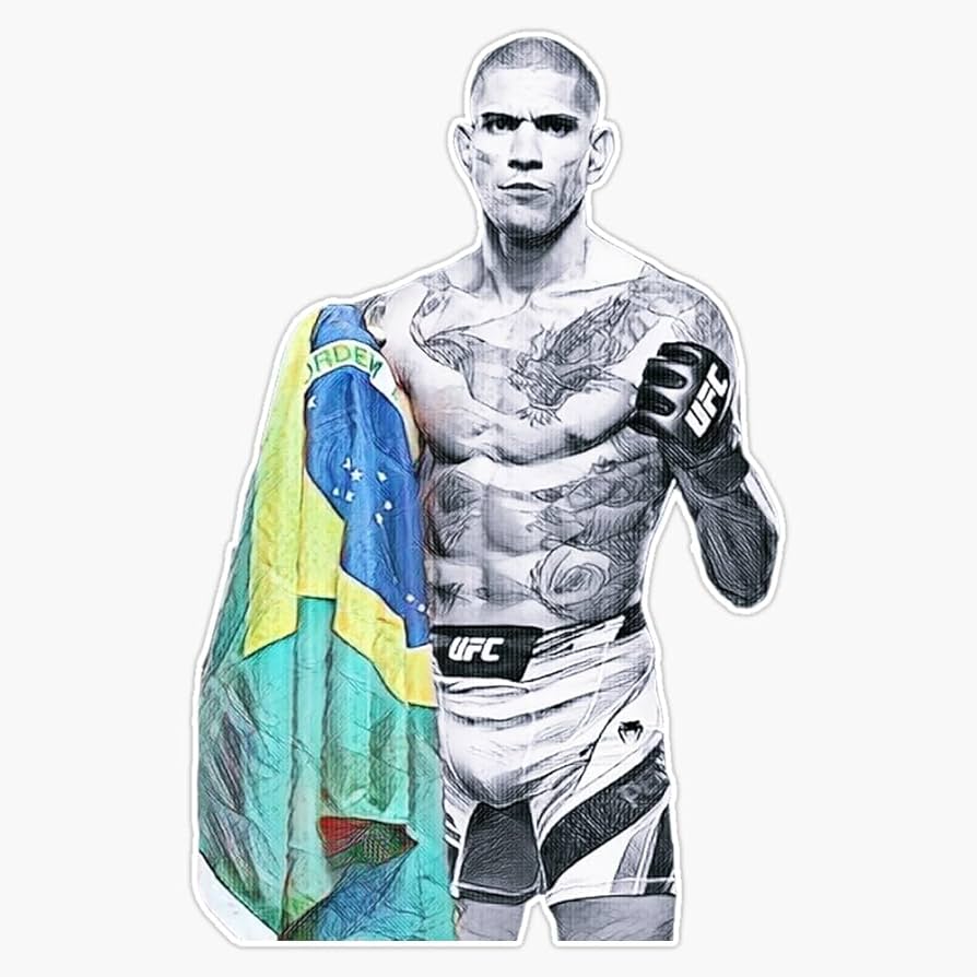 Poatan Pereira Sticker Vinyl Decal