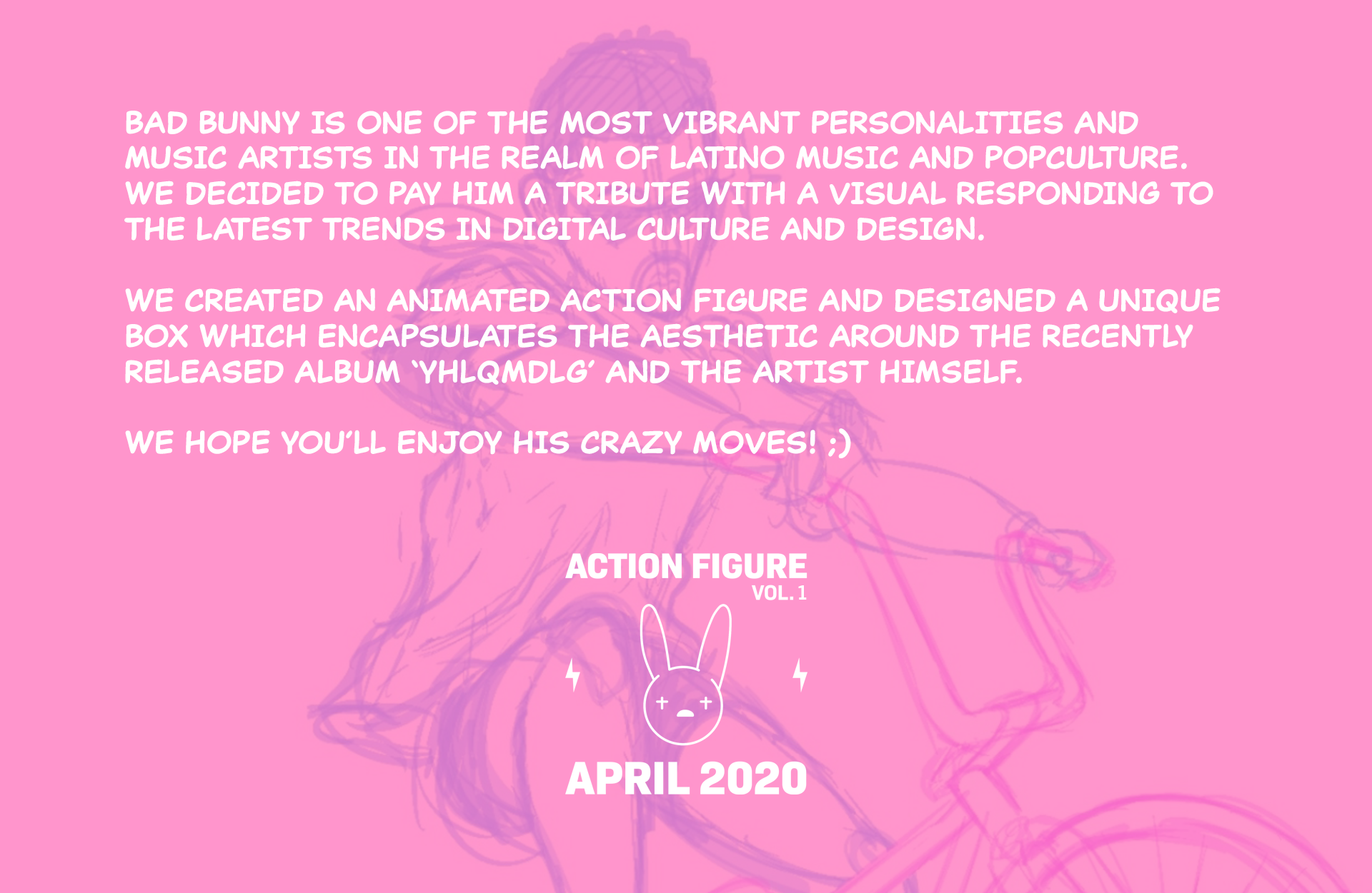 Bad Bunny 'YHLQMDLG' Figure