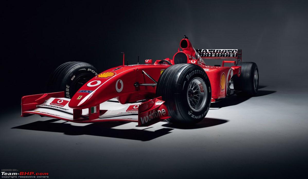 winning Ferrari F1 car up for auction