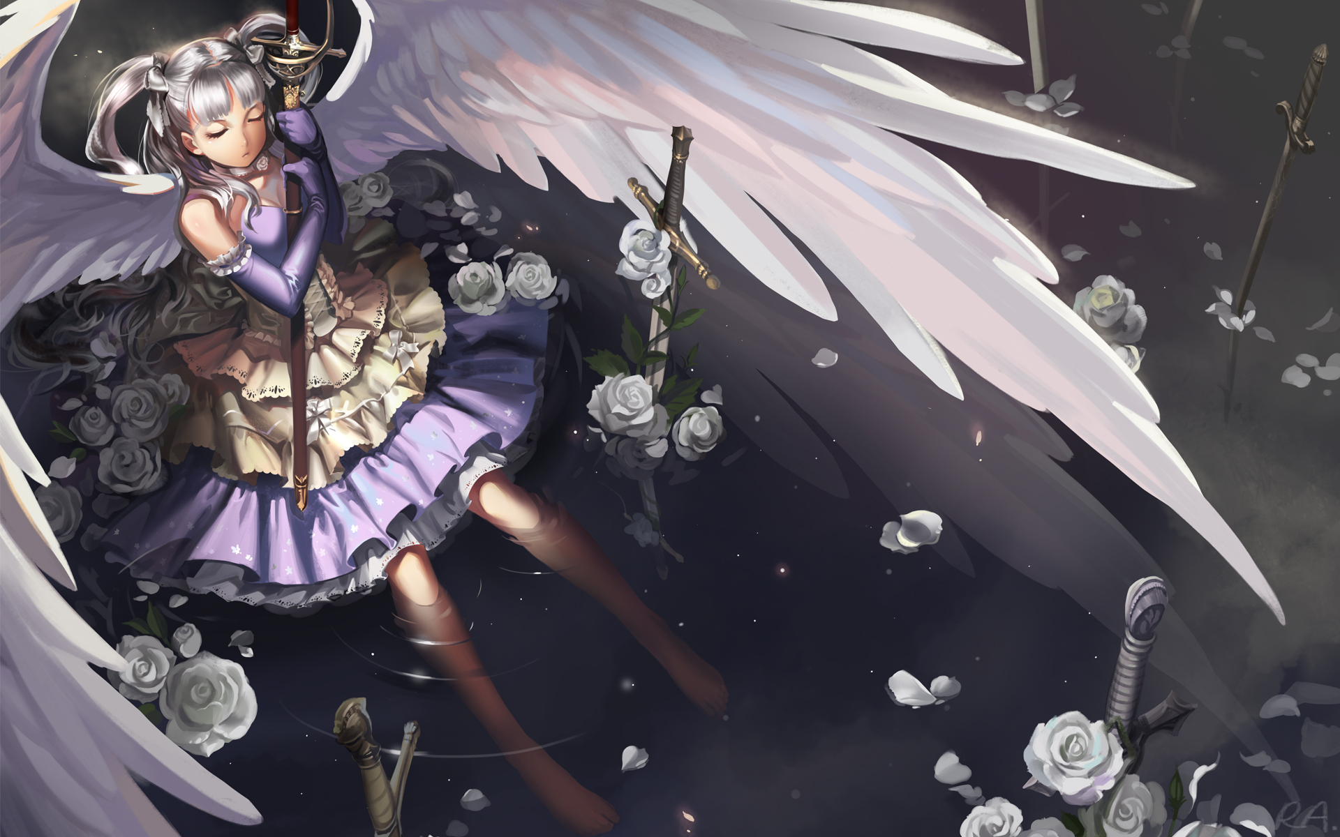 Anime Angel HD Wallpaper