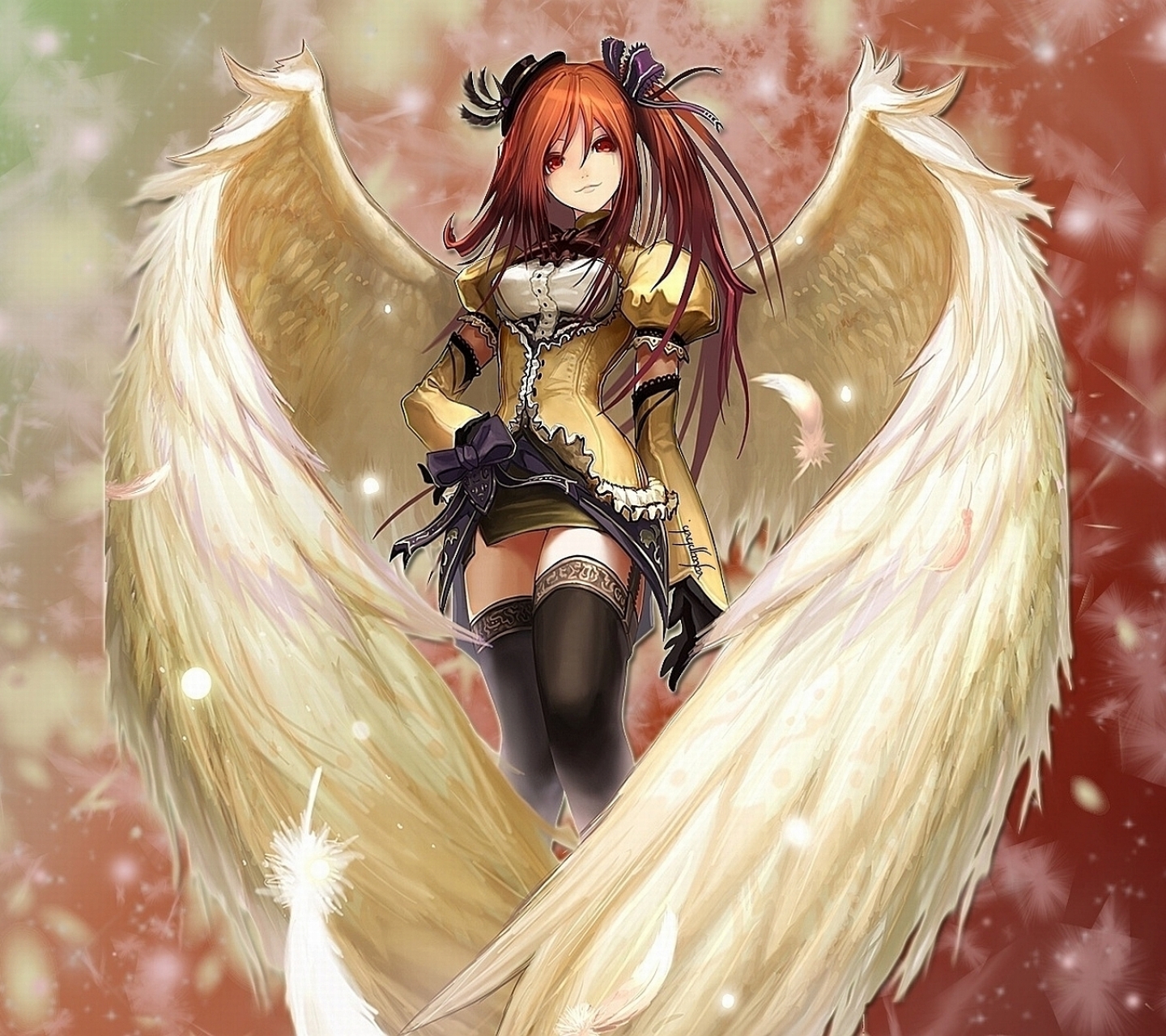 HD desktop wallpaper: Anime, Angel