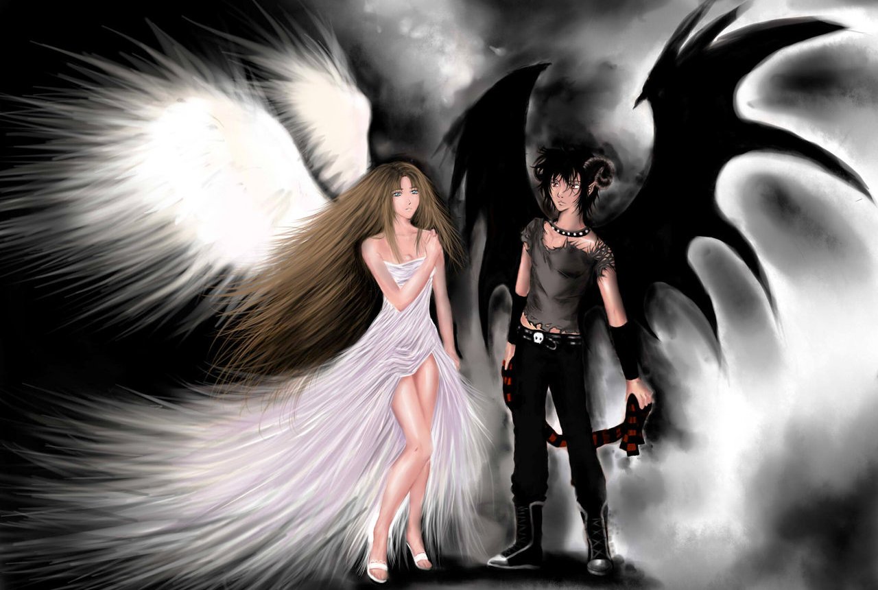 HD desktop wallpaper: Anime, Angel