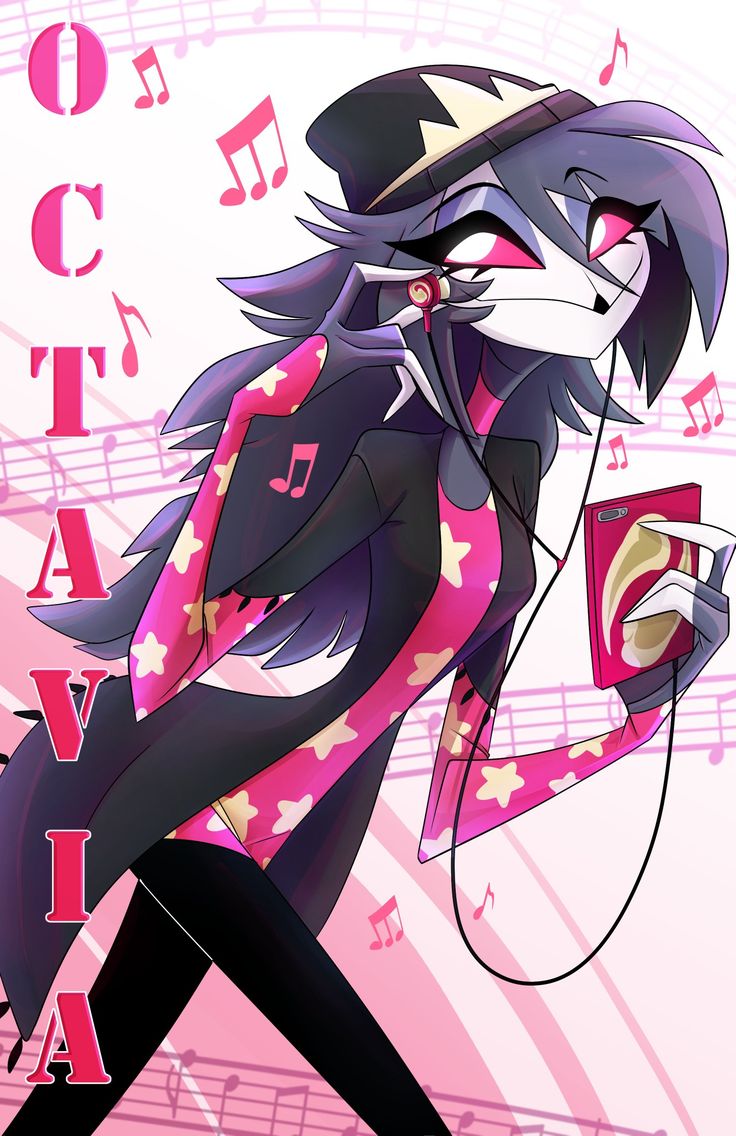 Vibrant Artwork of Octavia from Helluva