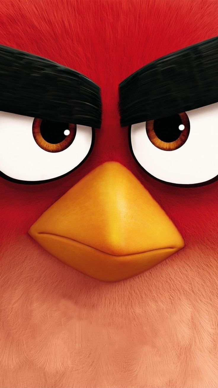 Red from angry birds movie. Angry