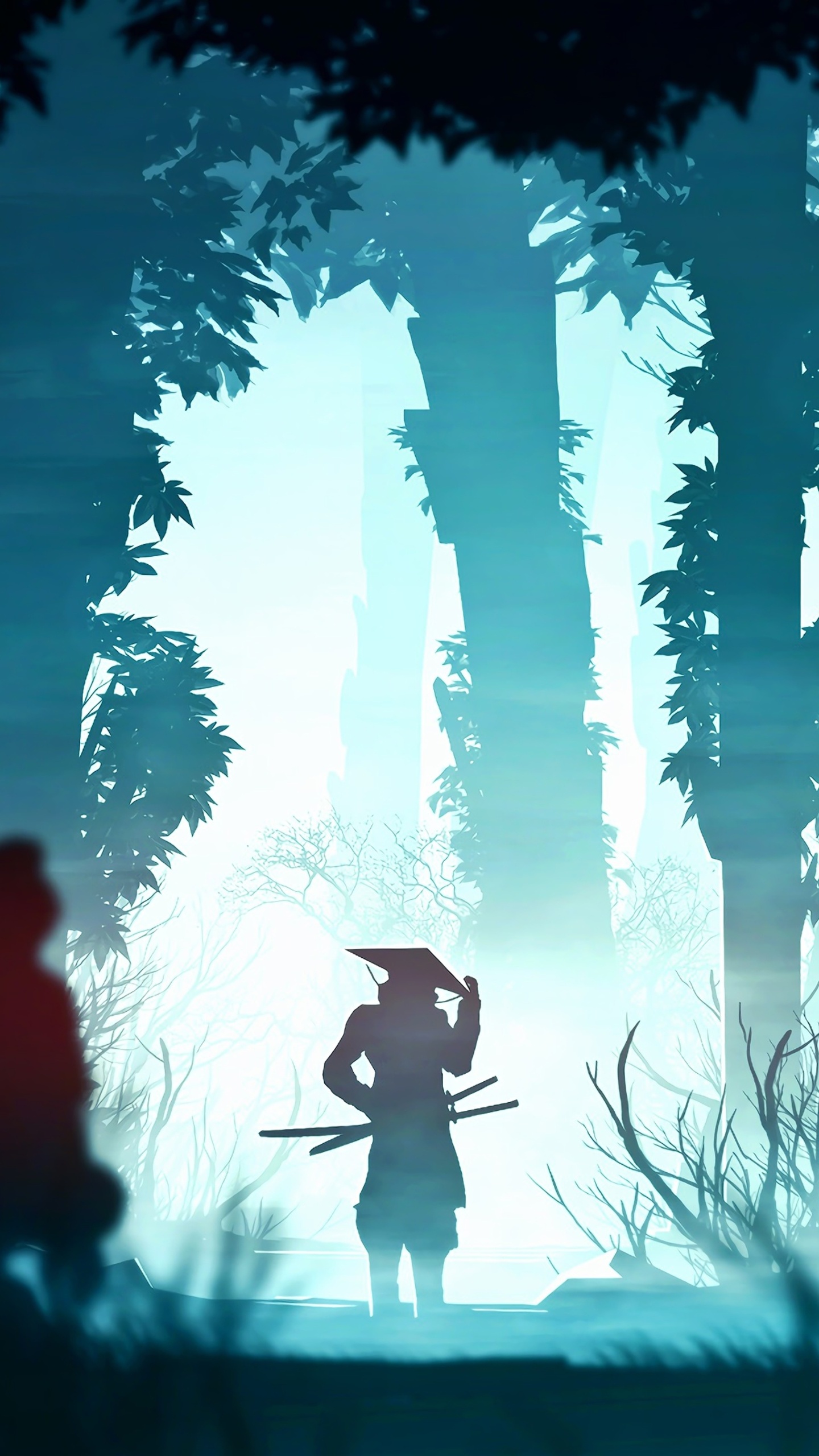 Samurai Digital Art 4k