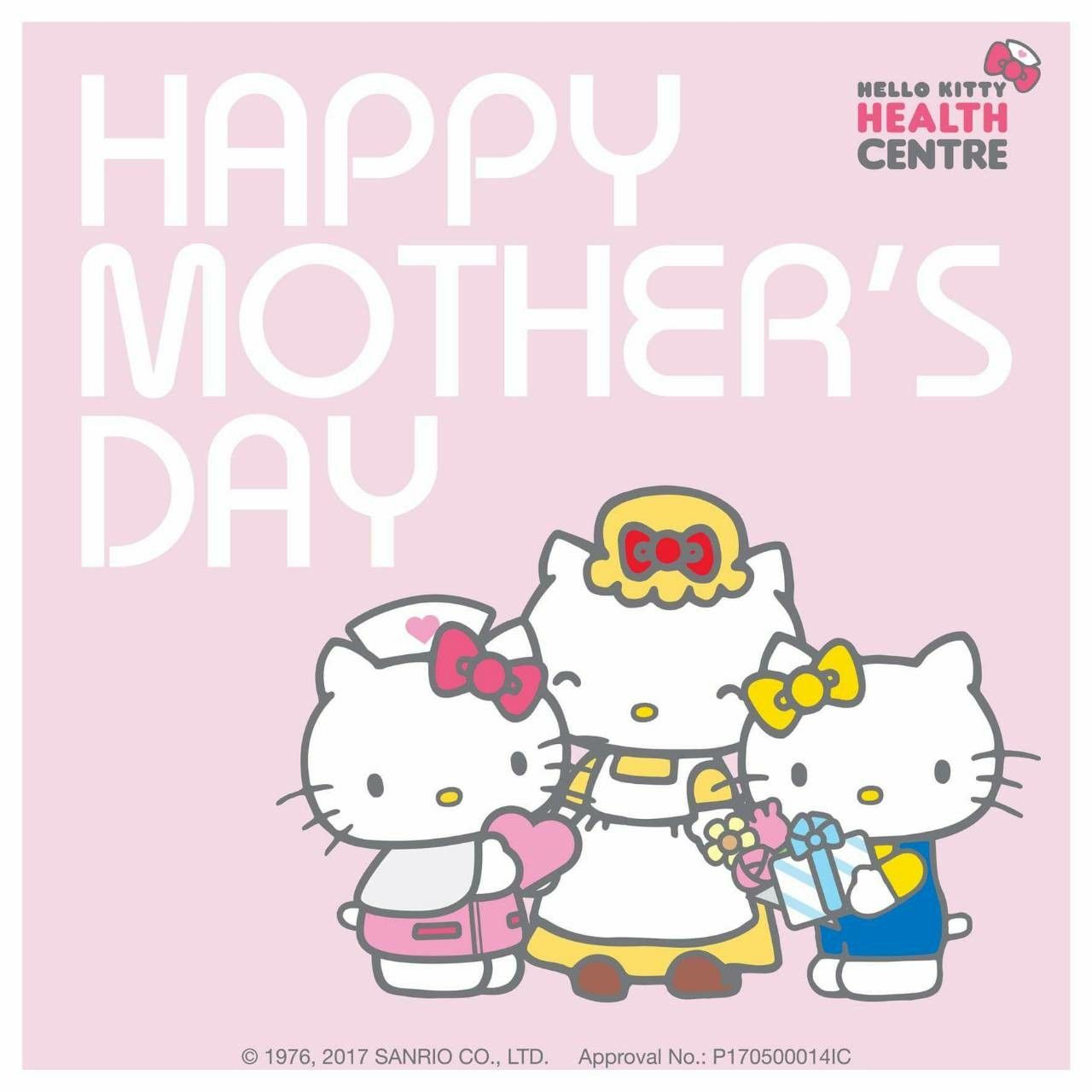 Hello kitty, Kitty, Happy mothers day