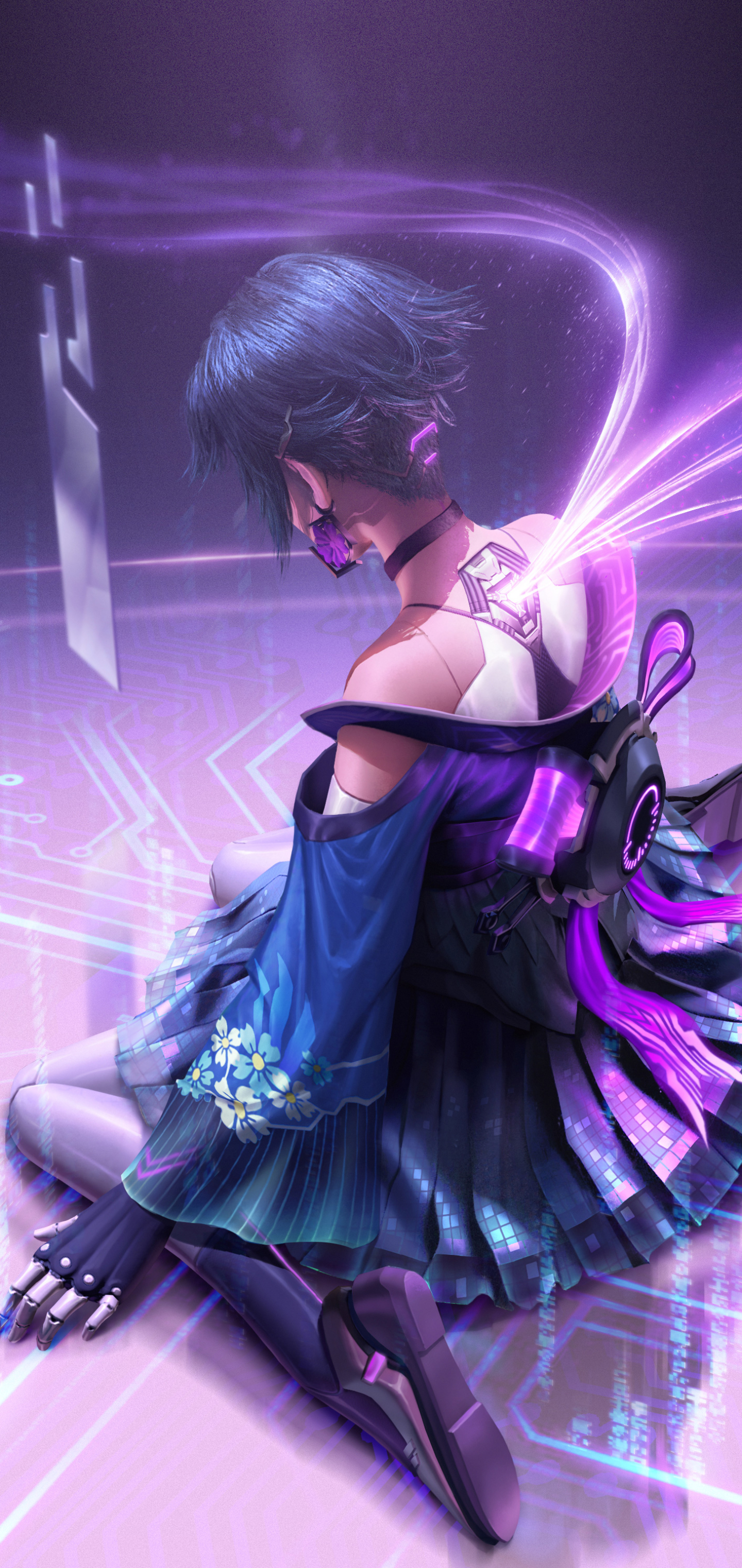 Video Game Cyber Hunter Phone Wallpaper