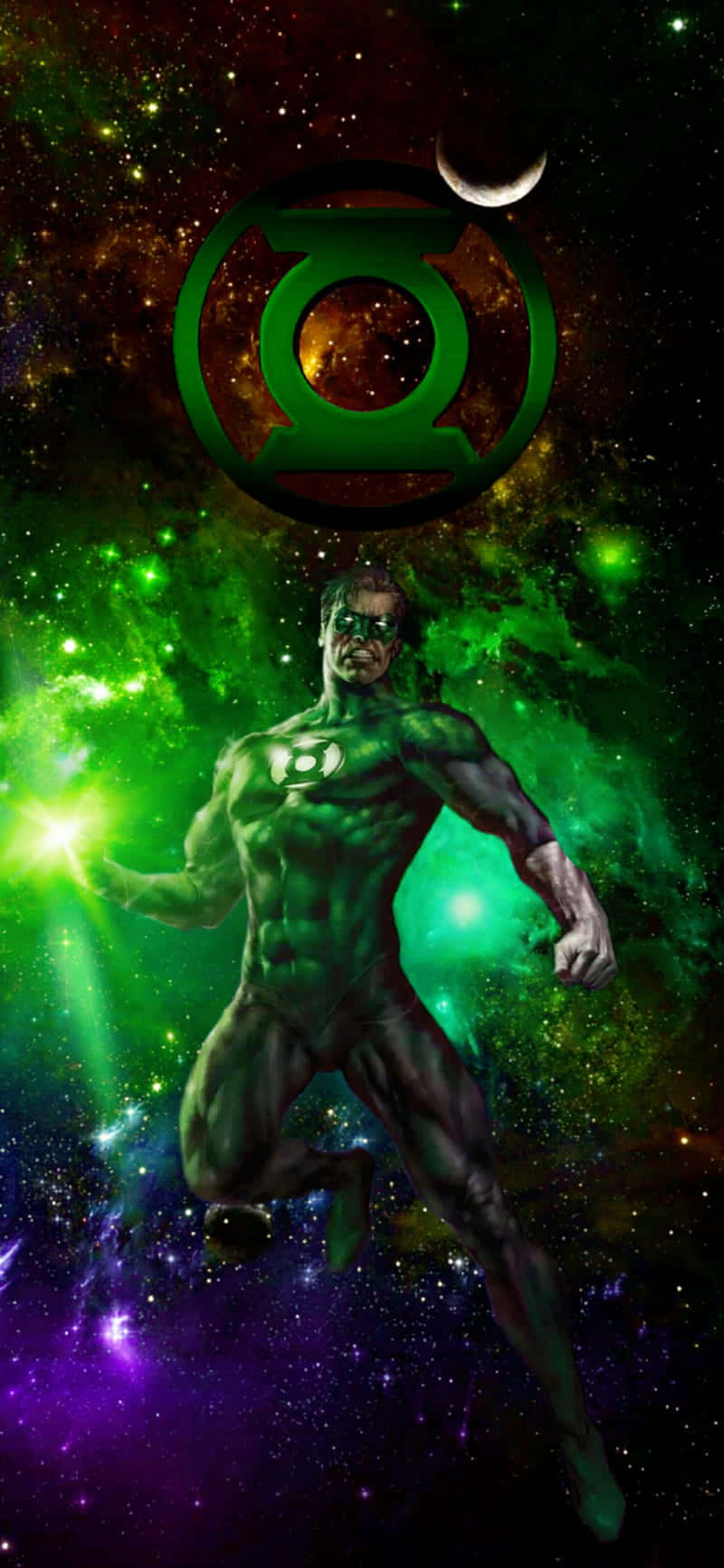 Download Green Lantern The Animated Series Galaxy Poster Wallpaper