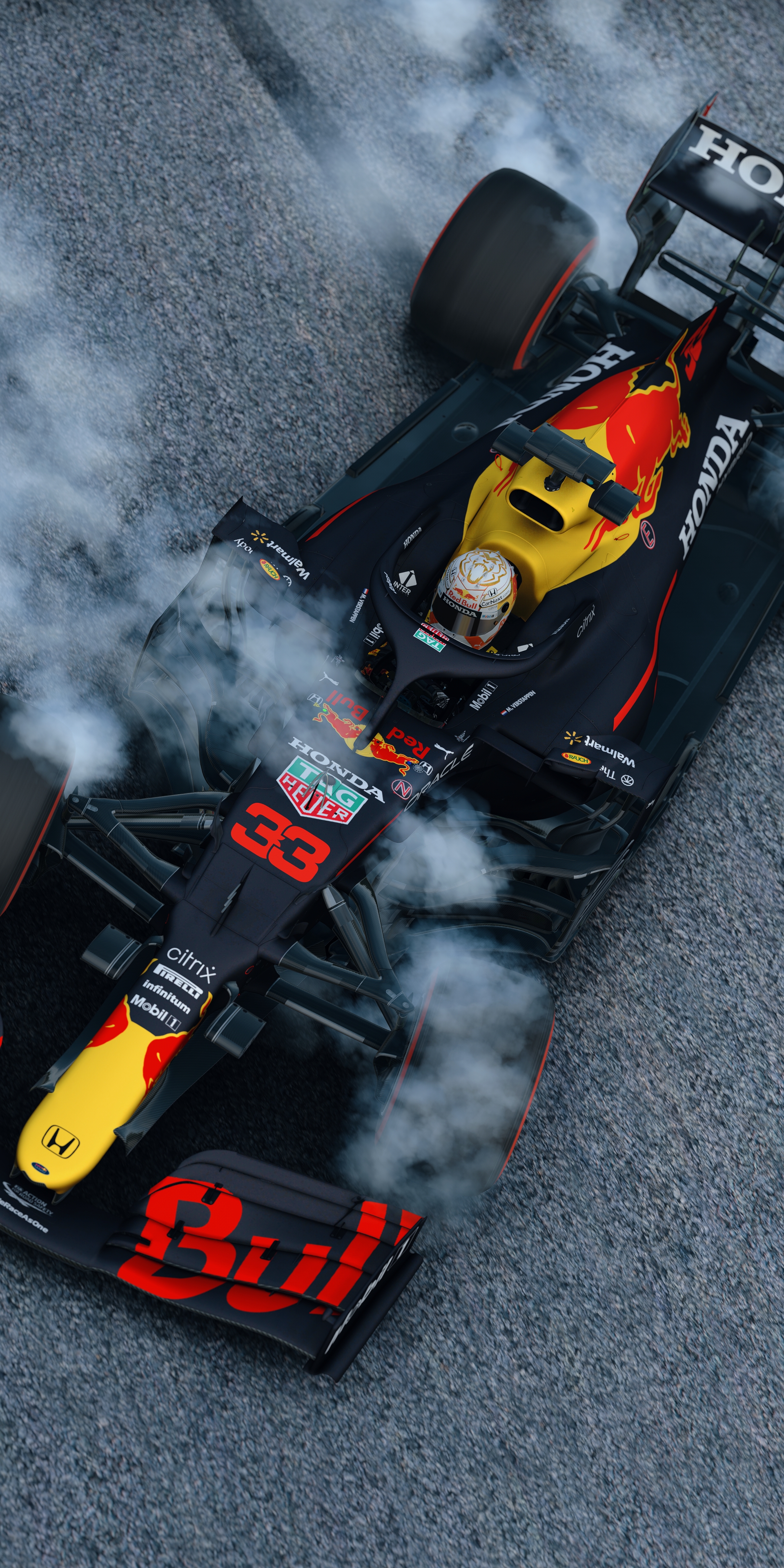 The Red Bull F1 Drifting