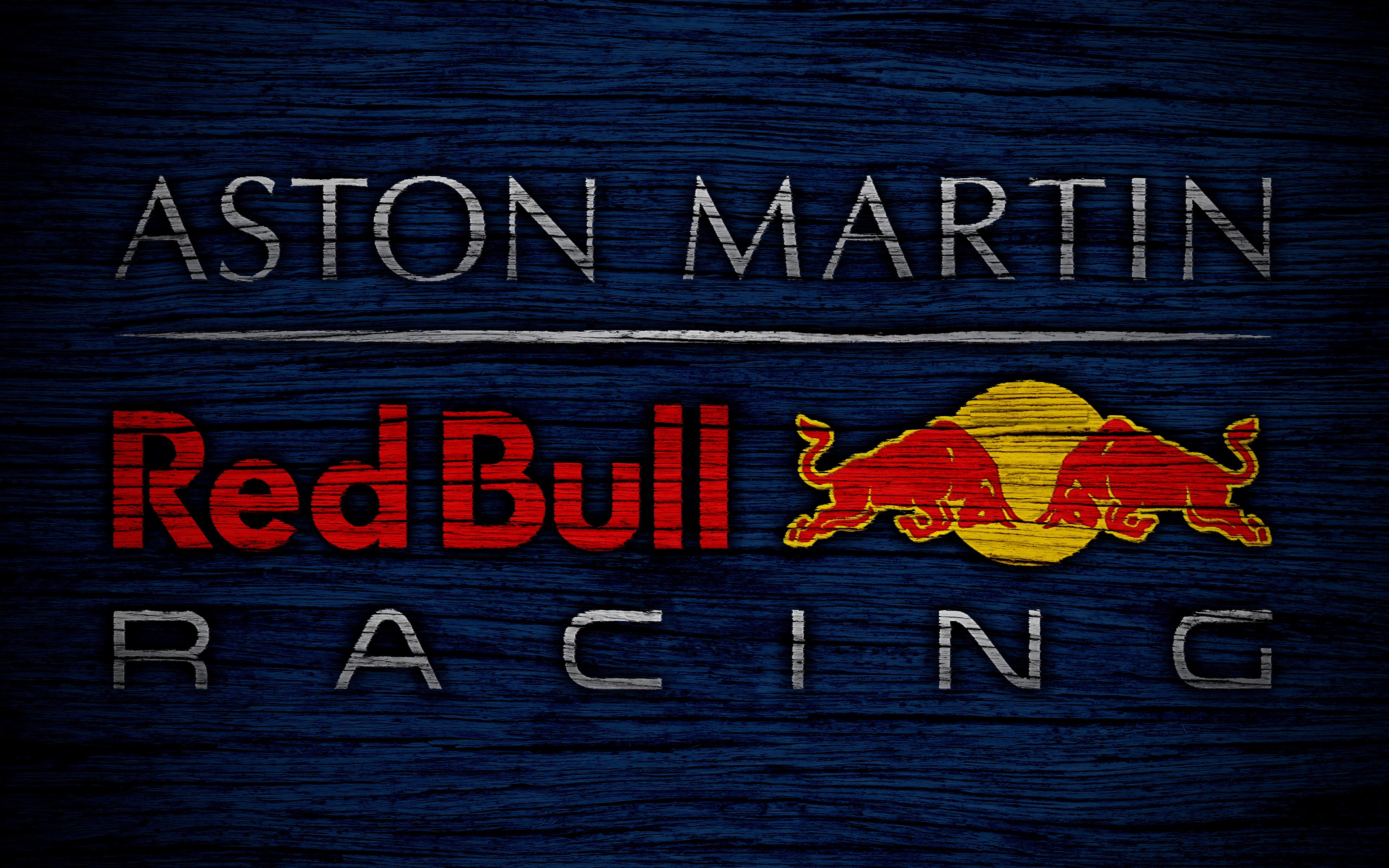 Wallpaper wallpaper, sport, logo, Formula 1, Aston Martin Red Bull Racing for mobile and desktop, section спорт, resolution 3840x2400
