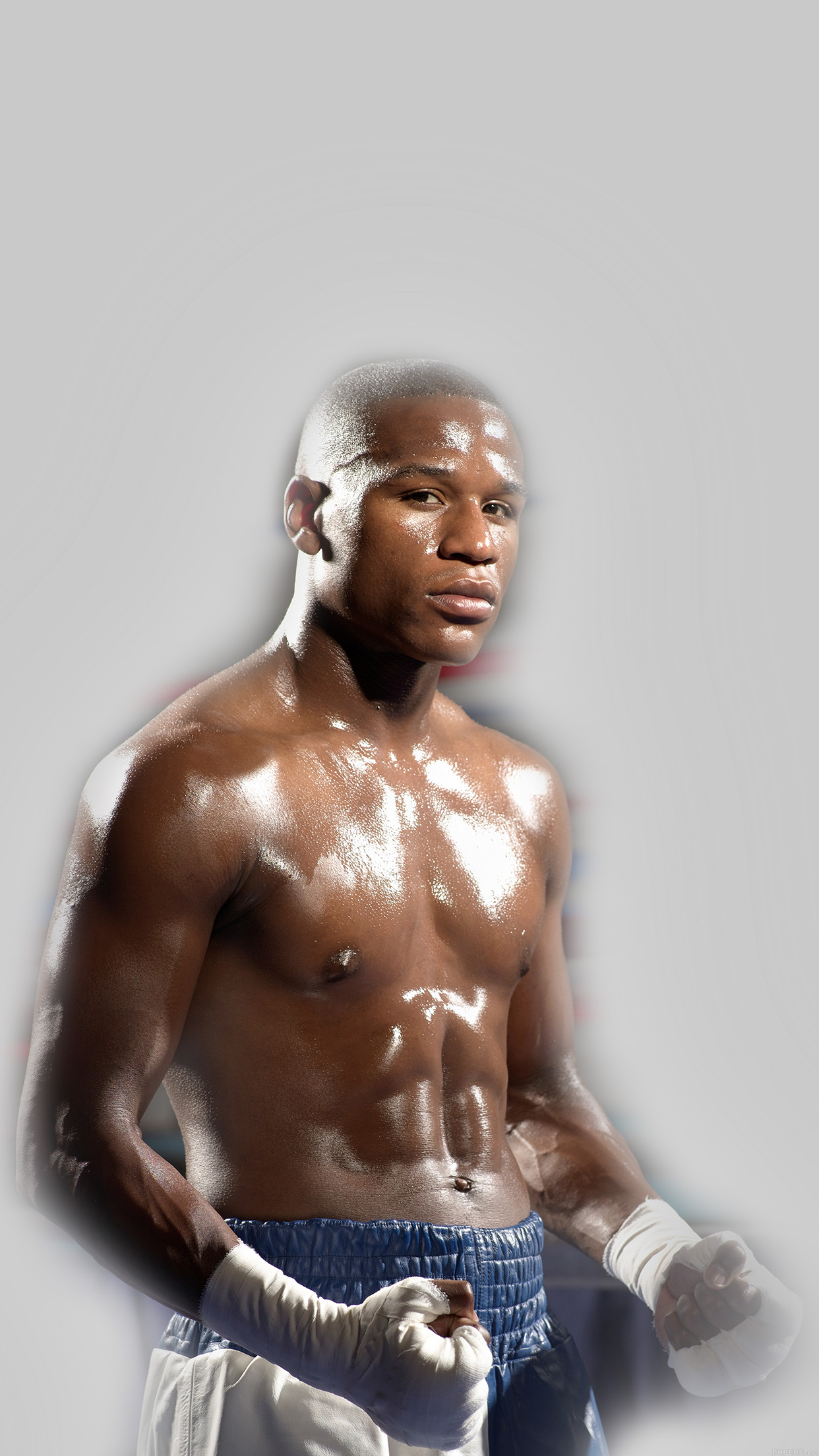 Floyd Mayweather Boxer White Sports