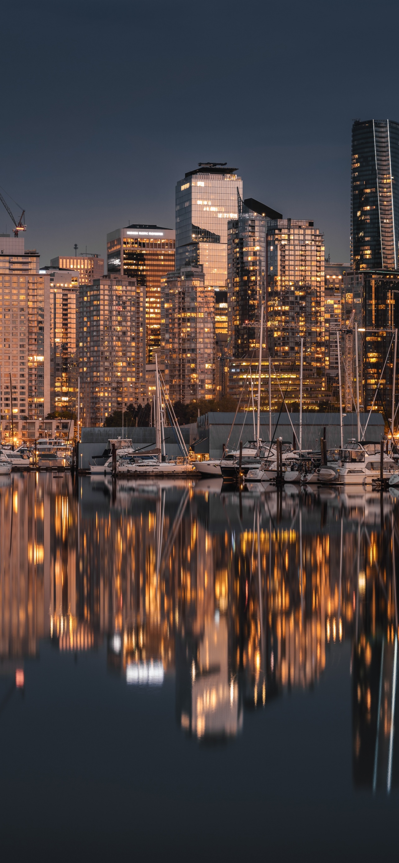 Vancouver City Wallpaper 4K, Harbor
