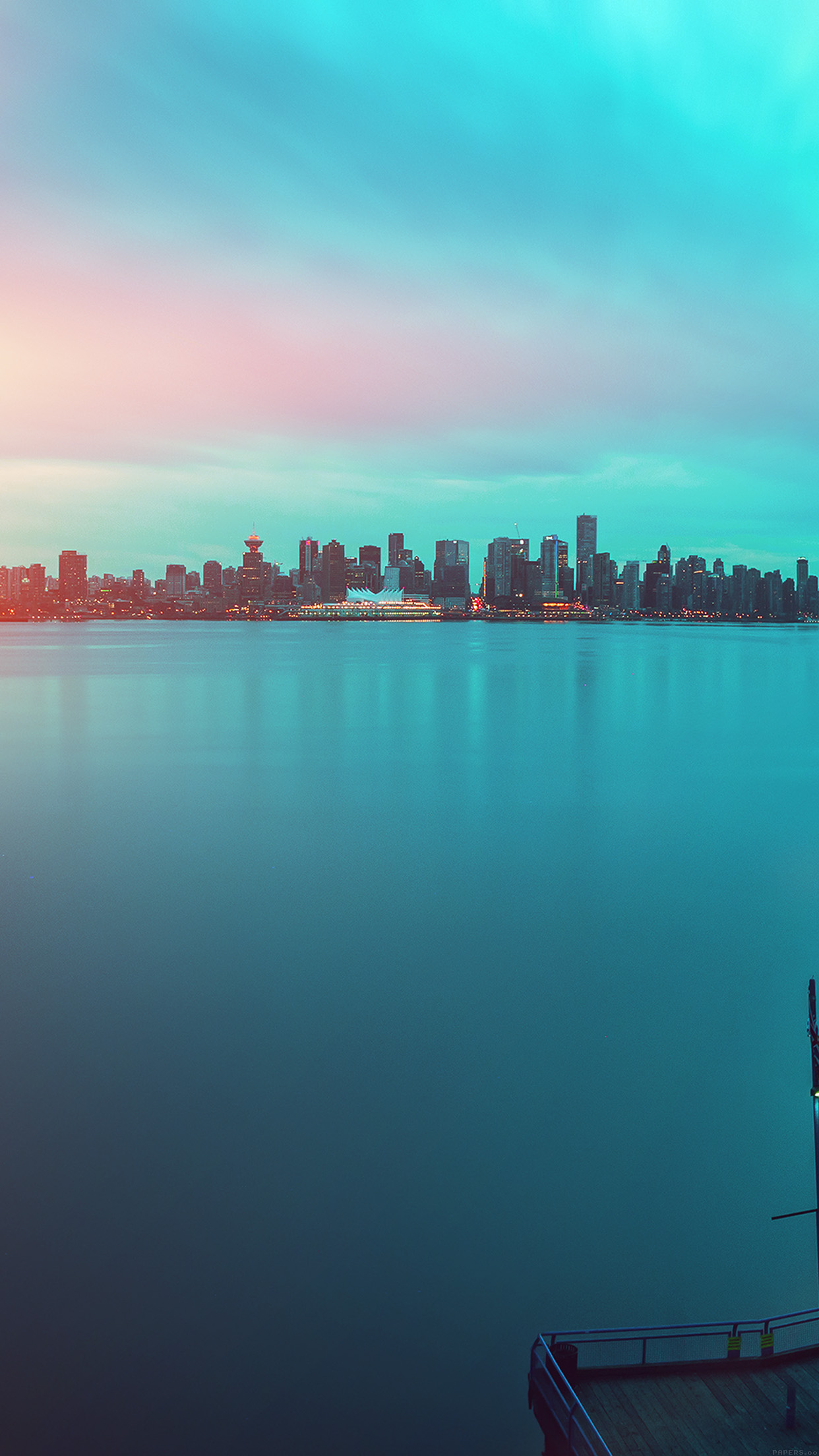 Lake City Green Flare Afternoon Nature