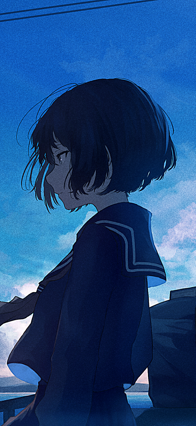 Anime Girl Phone Wallpaper by みふる