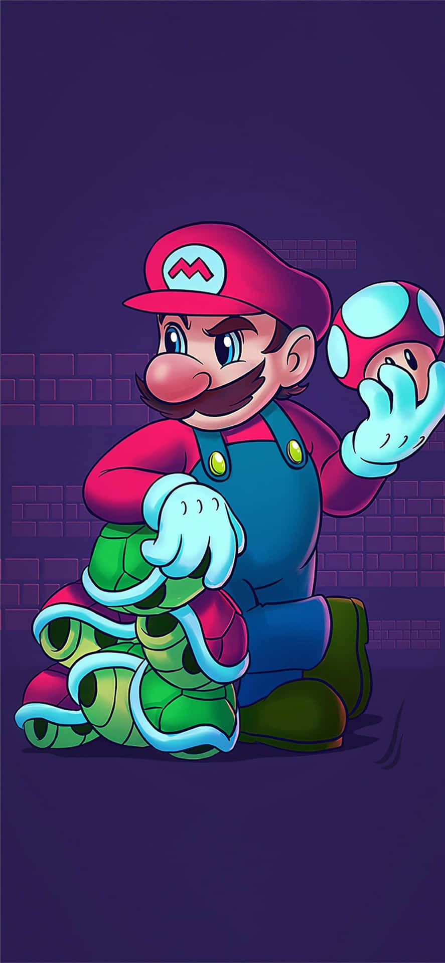 Super Mario iPhone Wallpaper