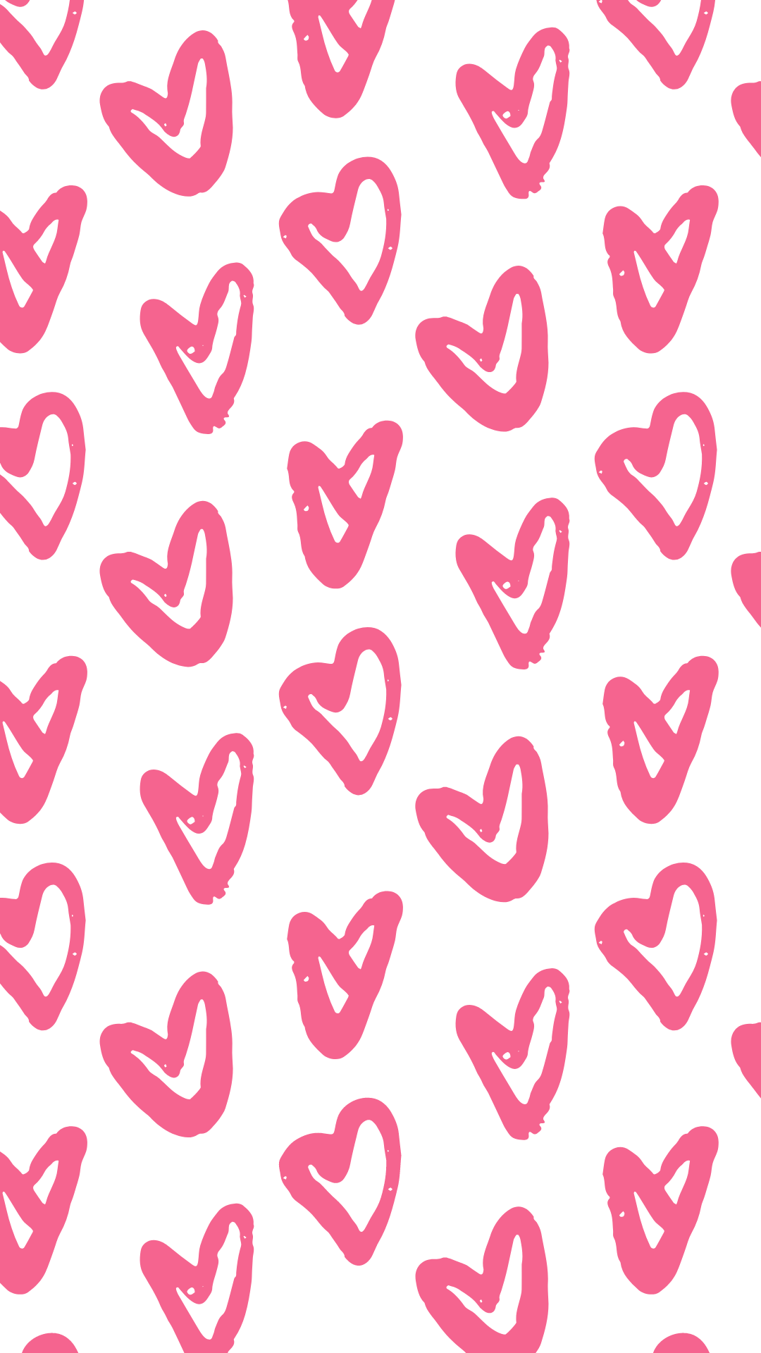 Valentine's Day Pink Heart Wallpaper