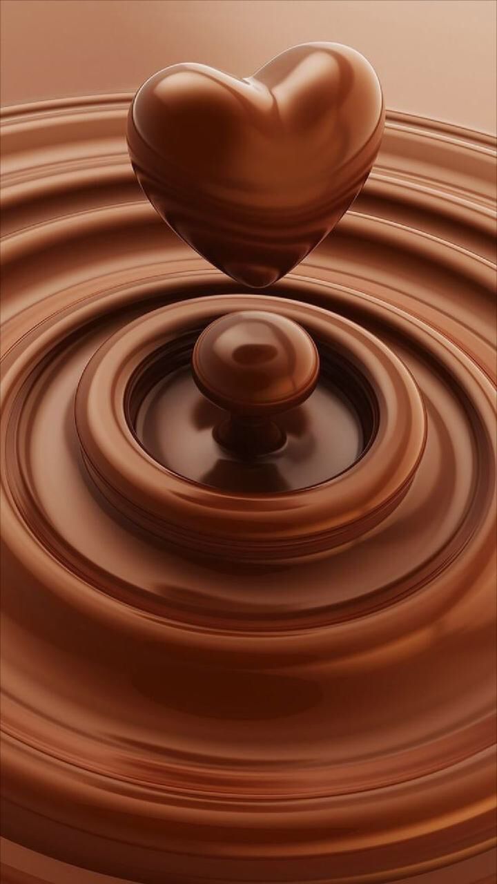 Zedge. Fondos de chocolate, Frases
