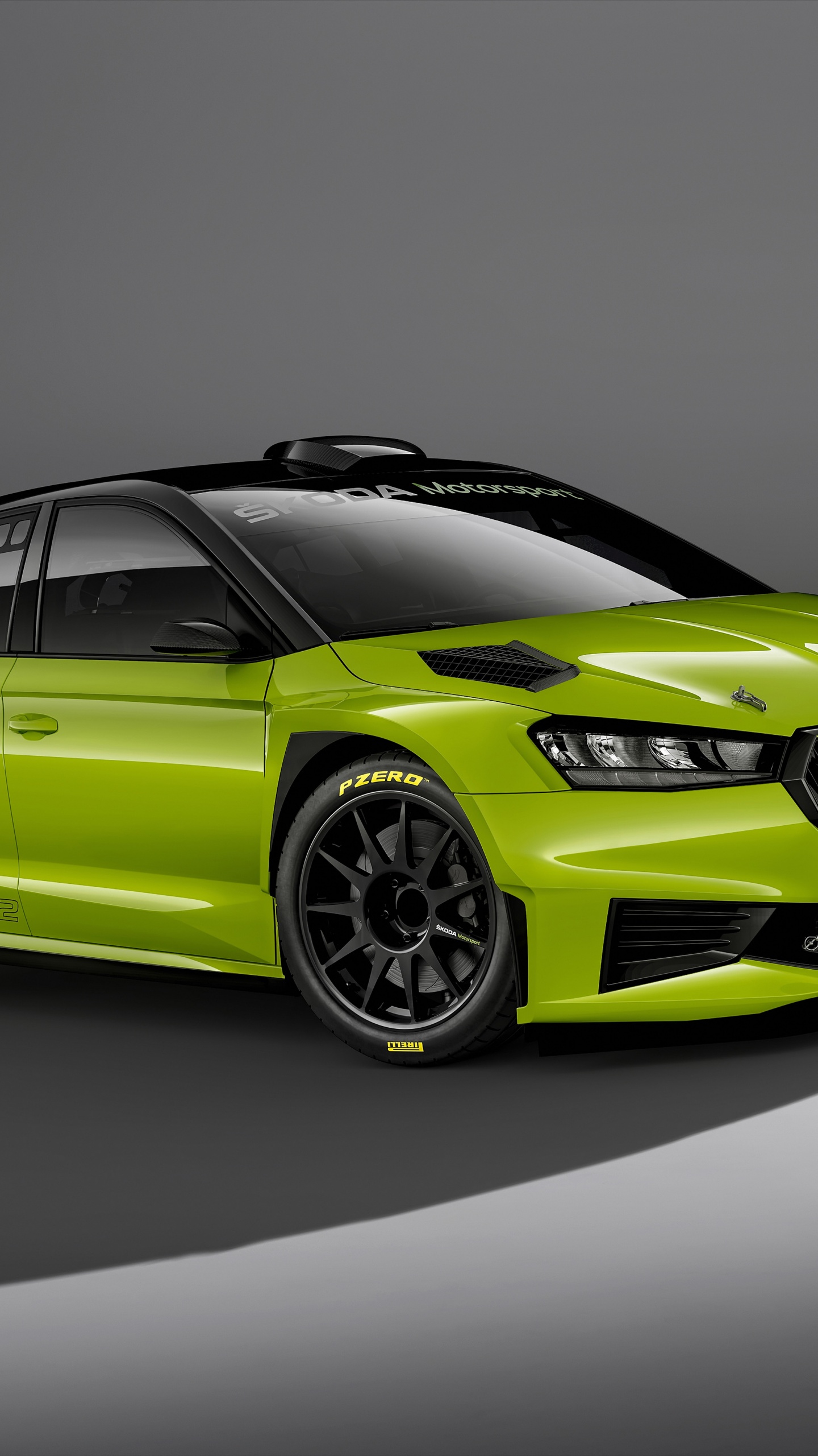 Skoda Fabia RS Rally2 Wallpaper 4K