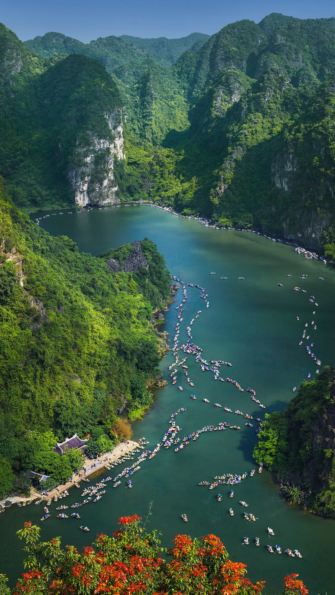 Vietnam Trang An iPhone Wallpaper HD