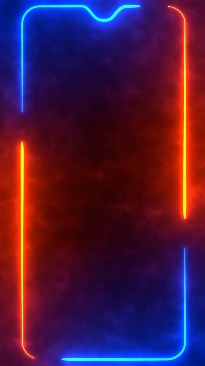 OnePlus Fire Ice Light Wallpaper