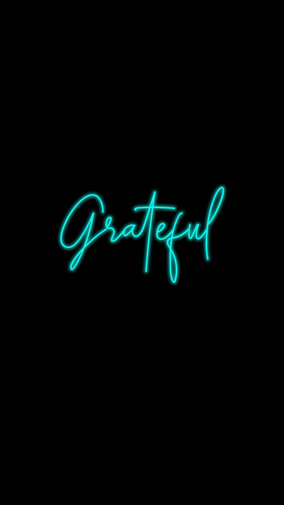 Download Grateful Neon Phone Wallpaper