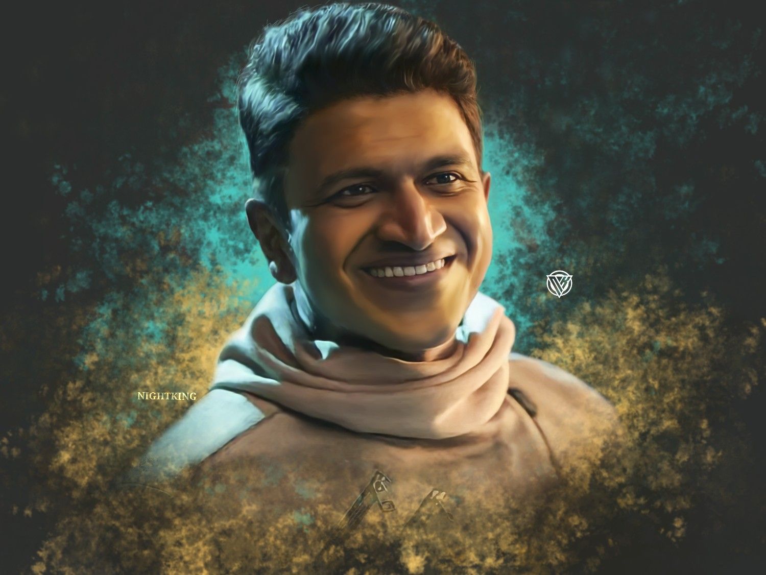 Puneeth rajkumar. DIGITAL PAINTING