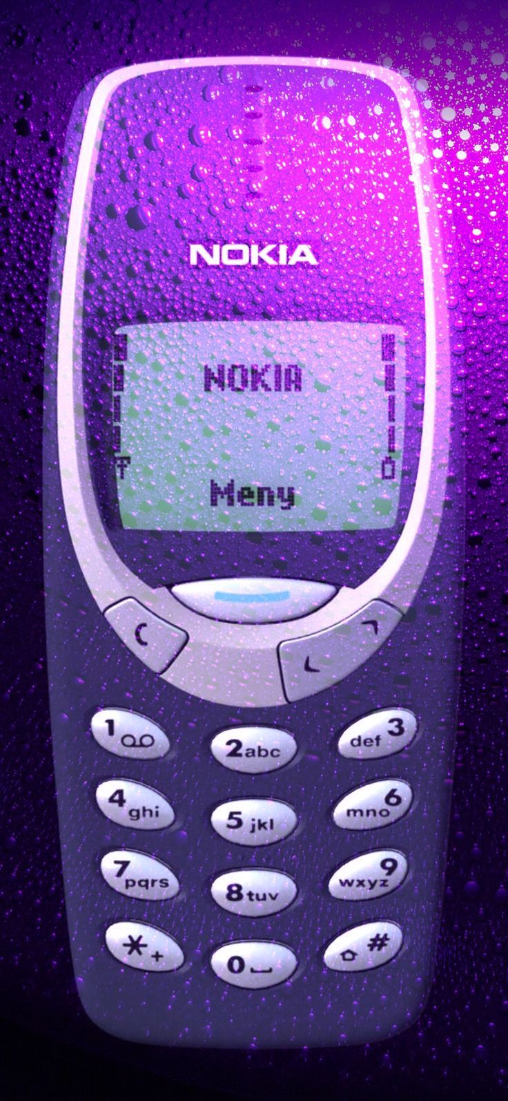 Nokia 3310 Cool Wallpaper. Old Cell Phones