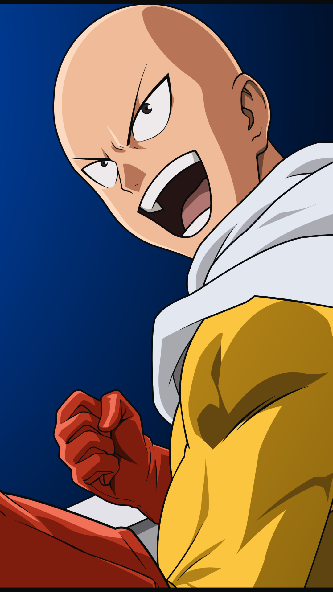 Saitama (One Punch Man) Phone Wallpaper