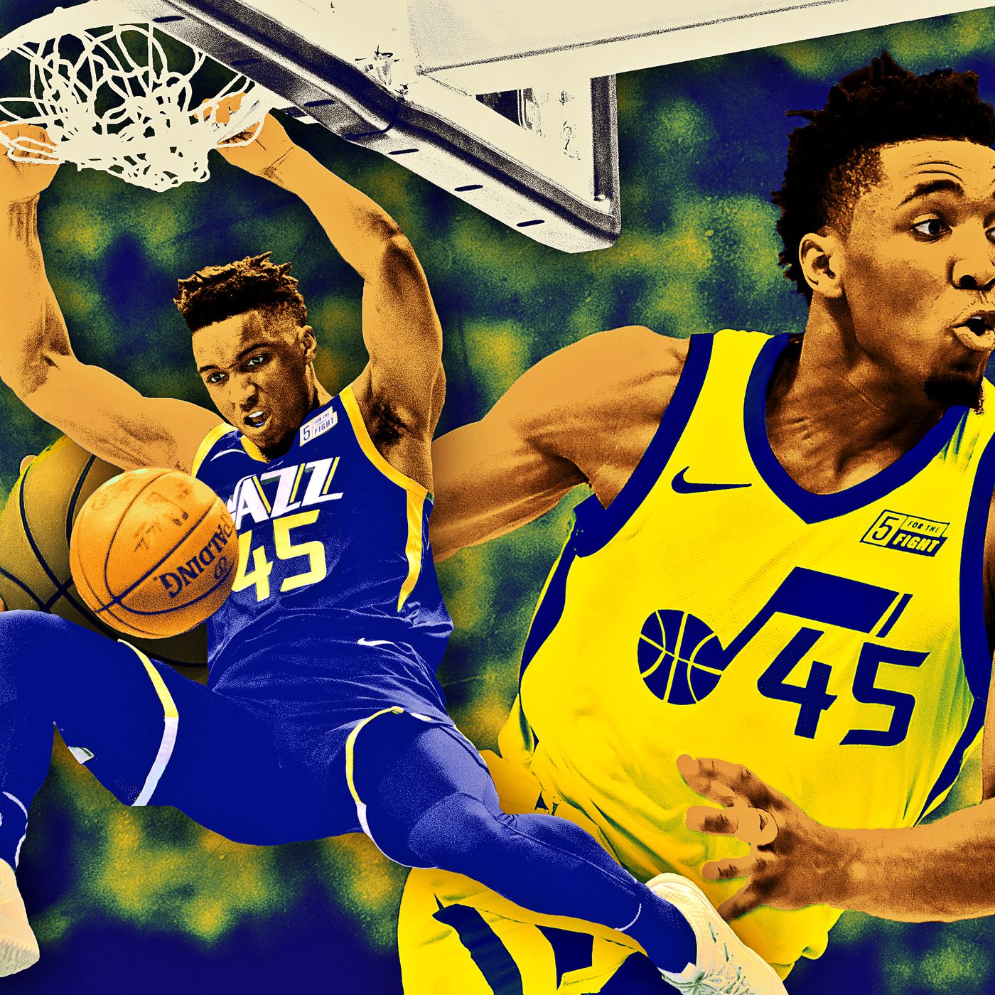 Donovan Mitchell Wallpaper 1400x1400