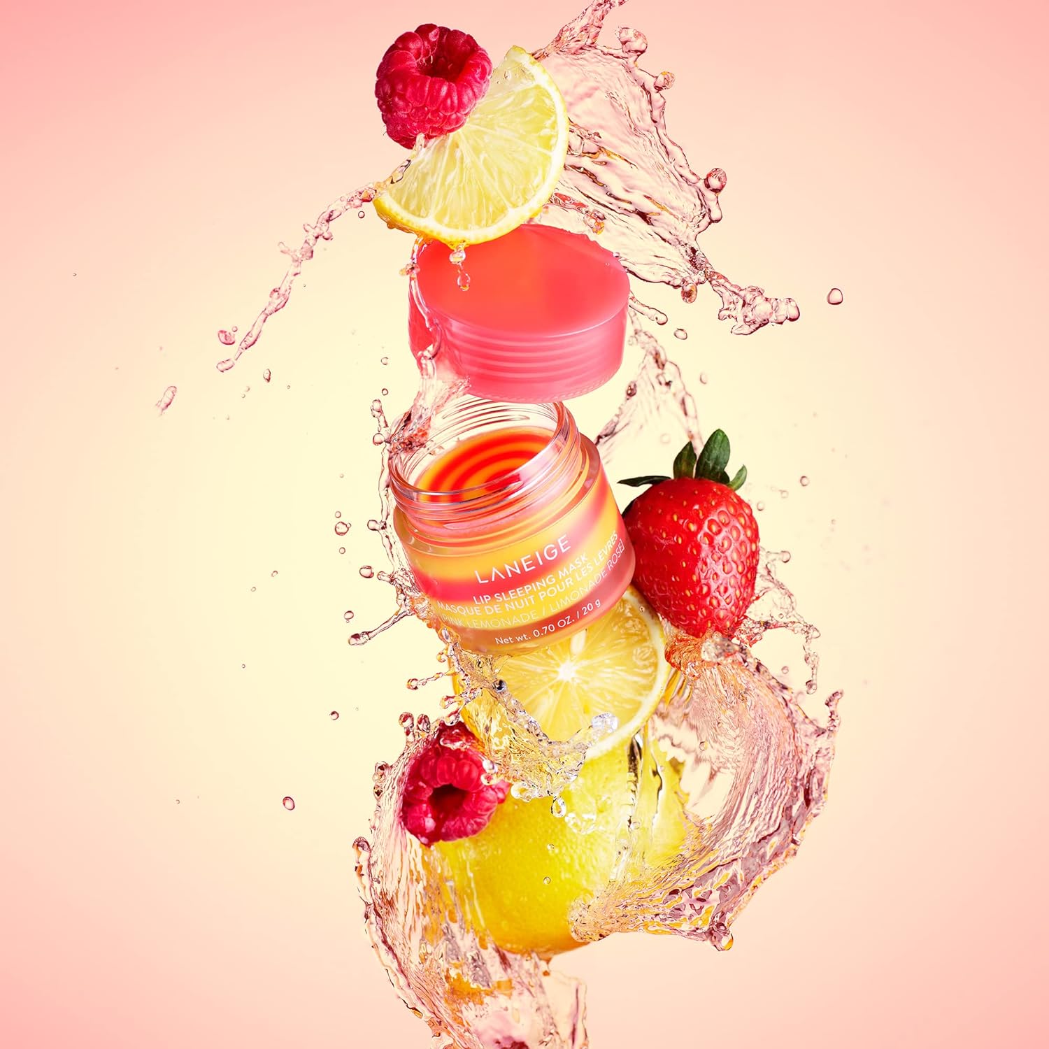 Lip Sleeping Mask Pink Lemonade Swirl