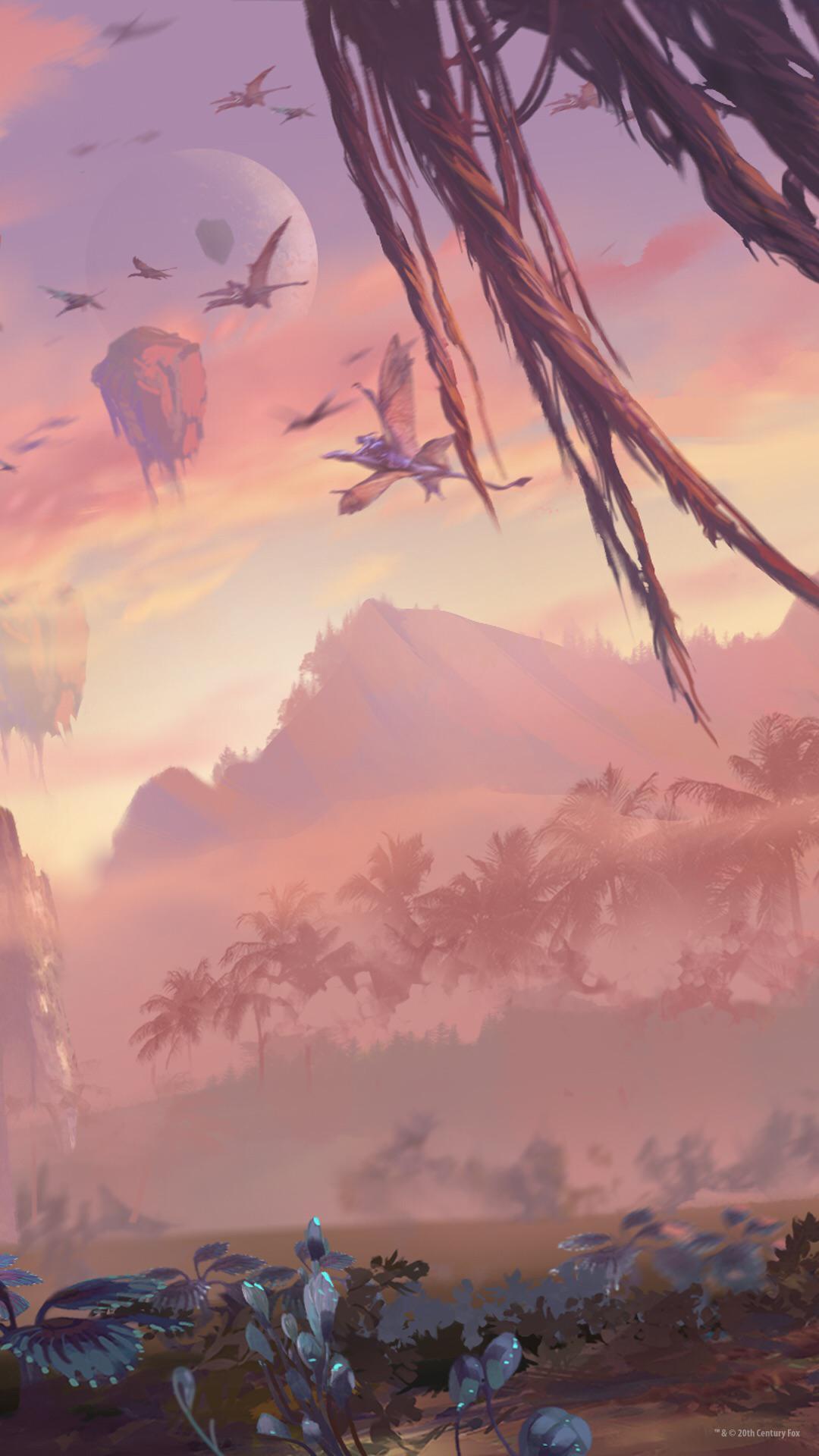 Avatar Pandora Rising Mobile Wallpaper