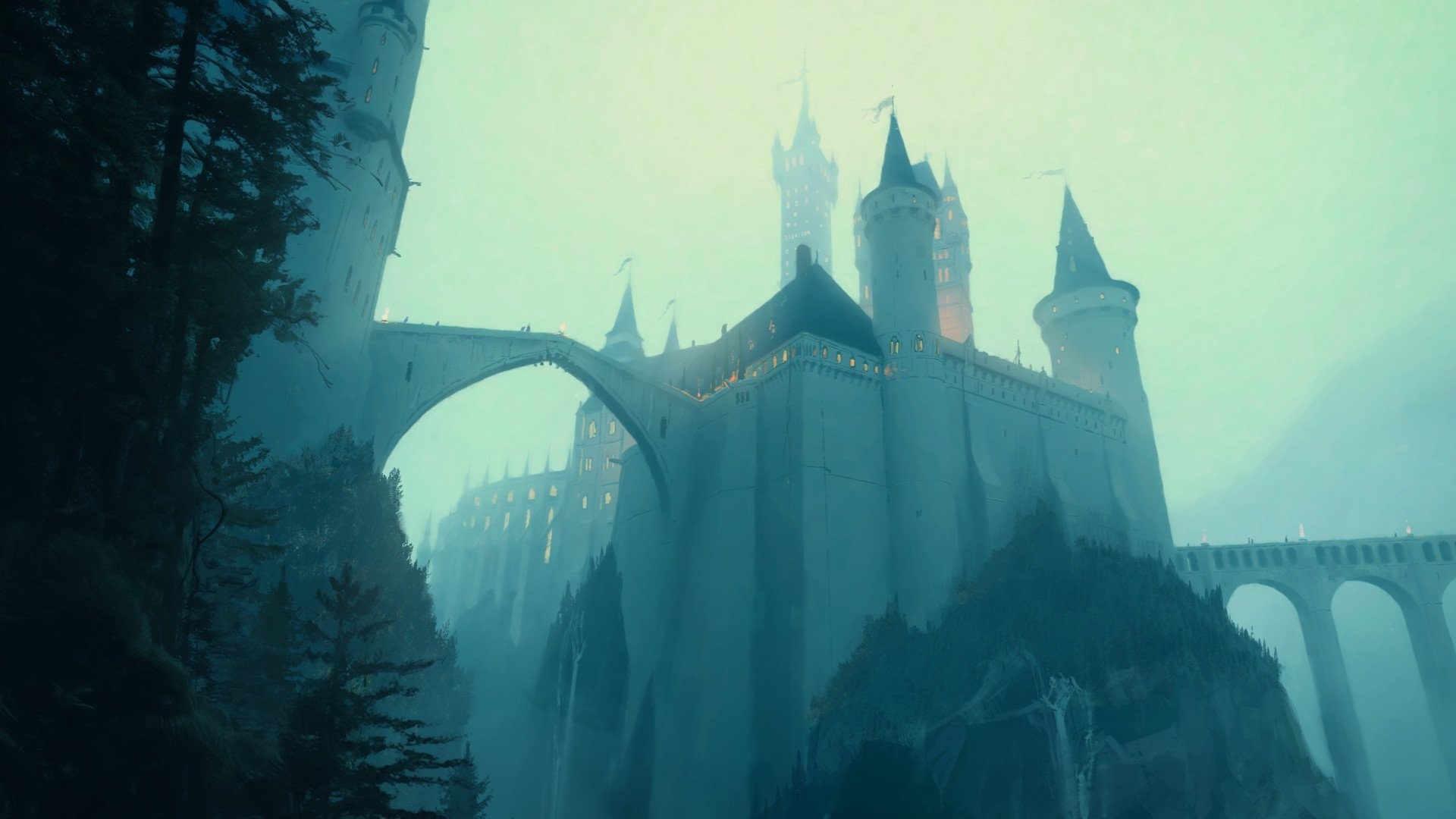 Hogwarts Wallpaper For Desktop, PC