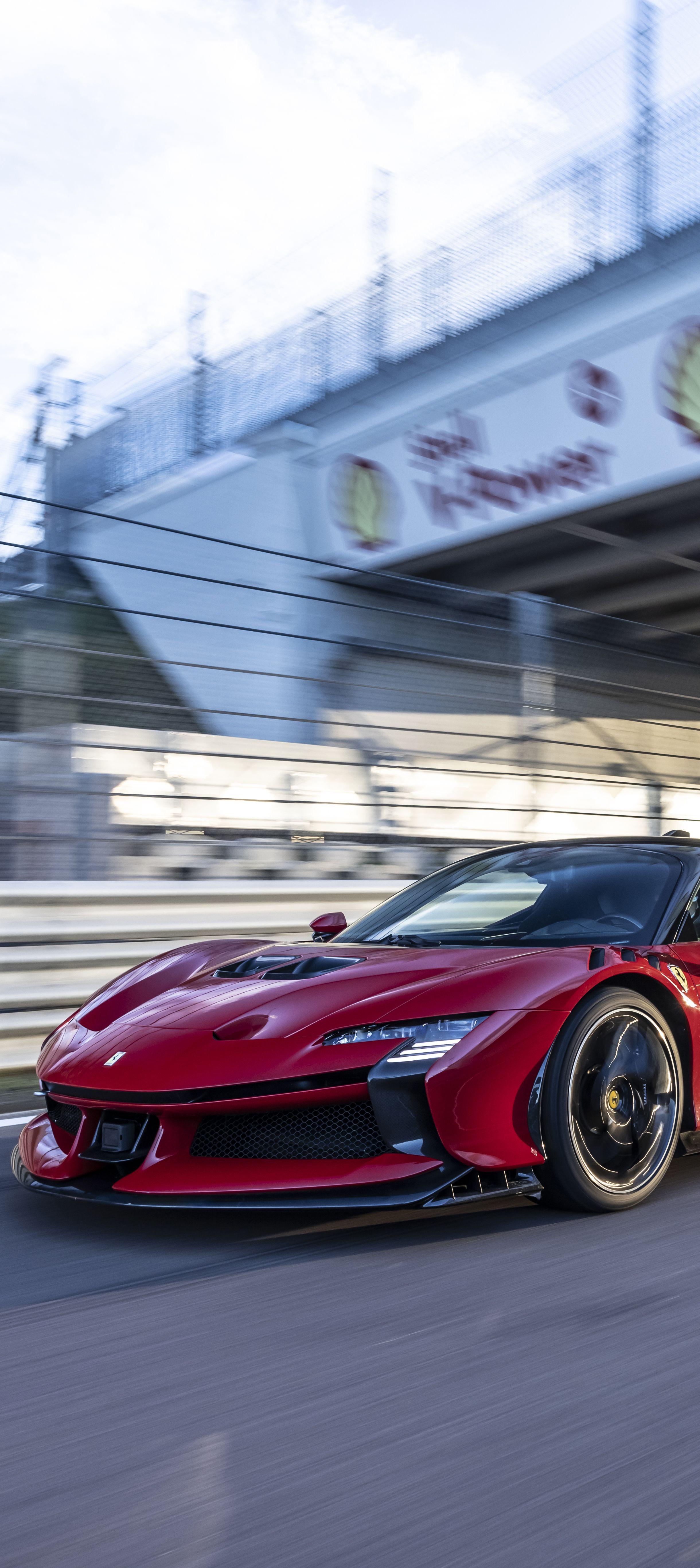 SF90 XX Stradale in Fiorano's circuit