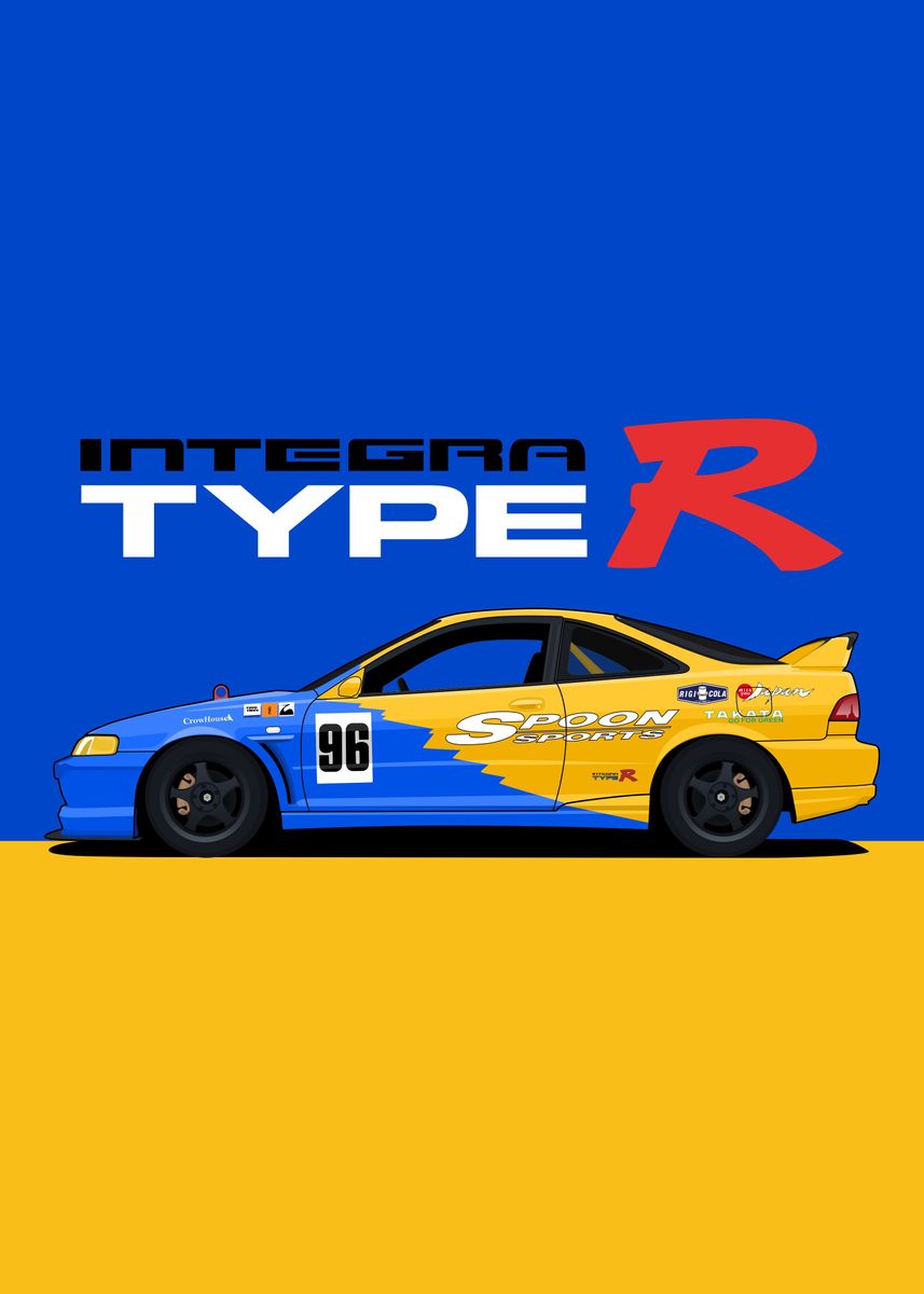 Integra Type R Spoon Sport' Poster