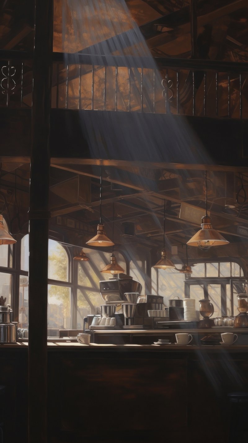 Coffee Shop Wallpaper Image. Free