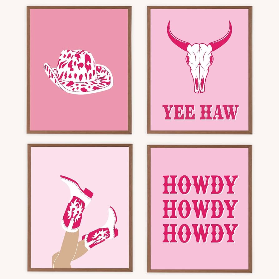 Western Wall Art Poster Prints Unframed