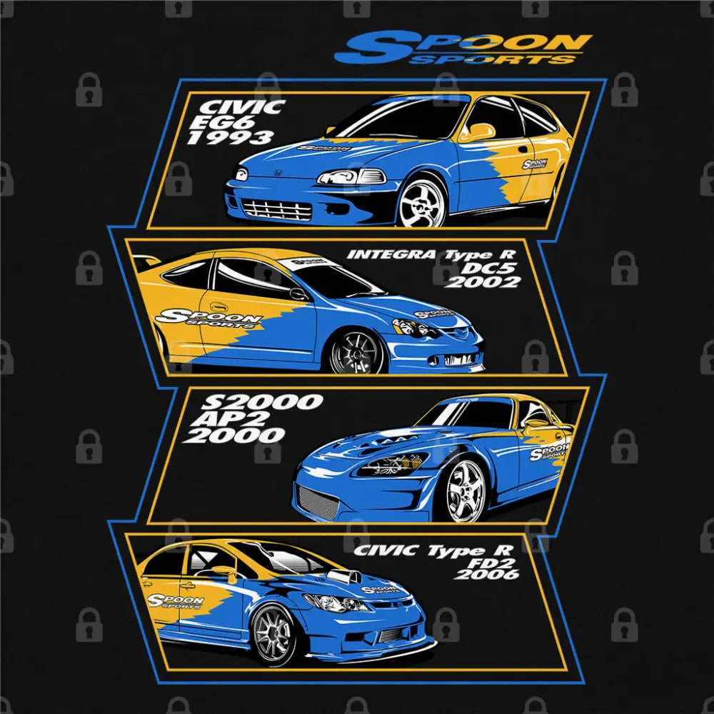 Spoon Sports Legacy T Shirt. Cool