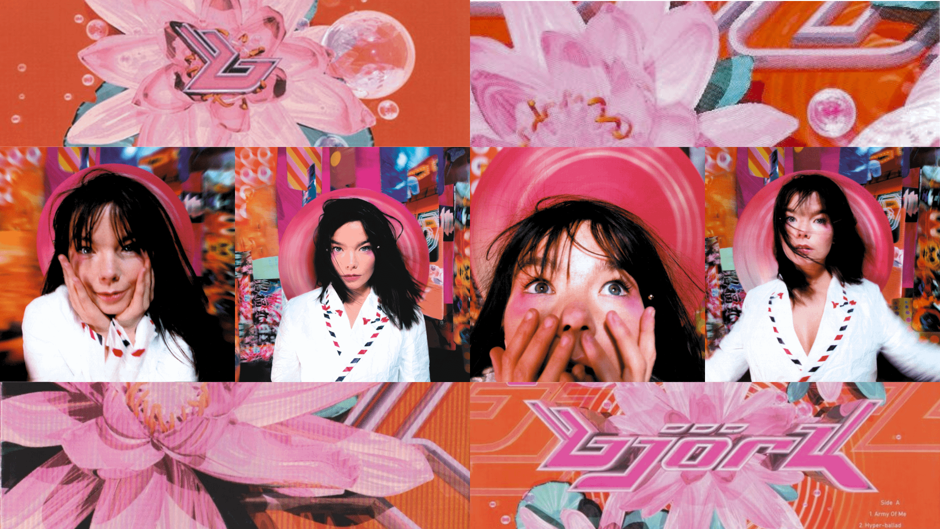 Björk post wallpaper for desktop