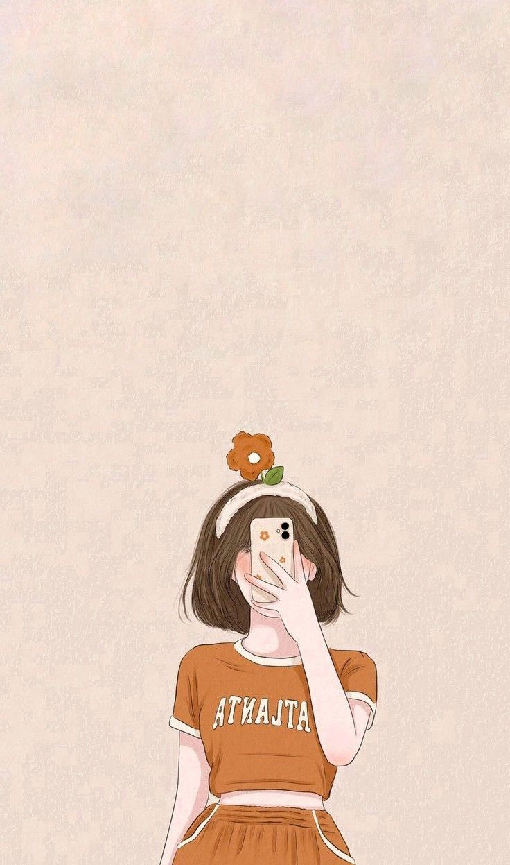 Cute anime girl wallpaper