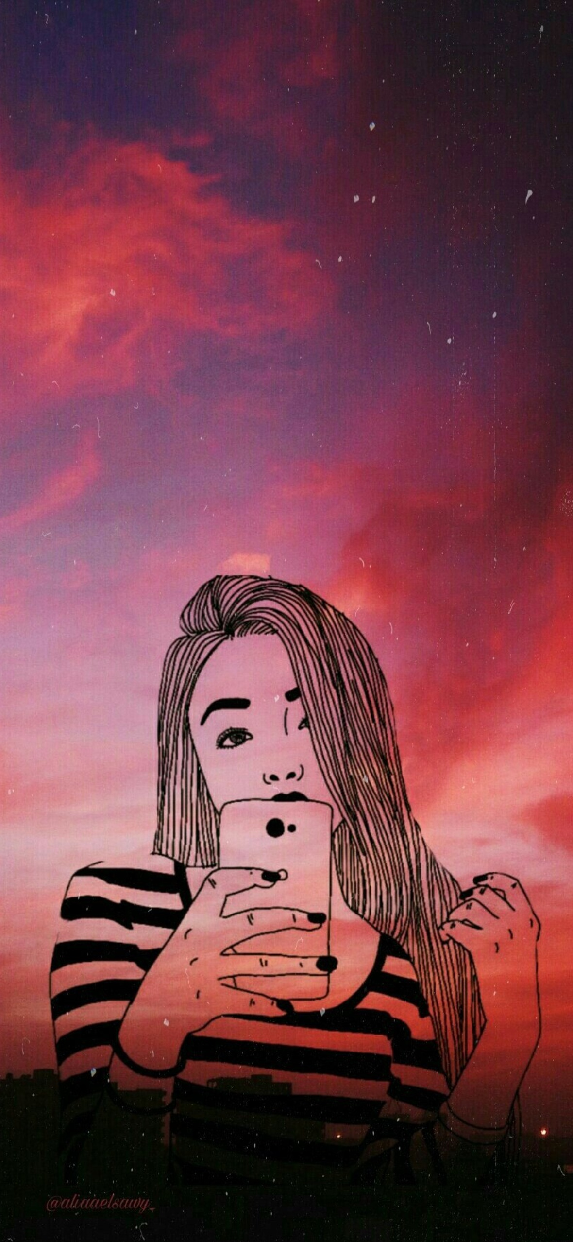 Girls Aesthetic iPhone Wallpaper HQ