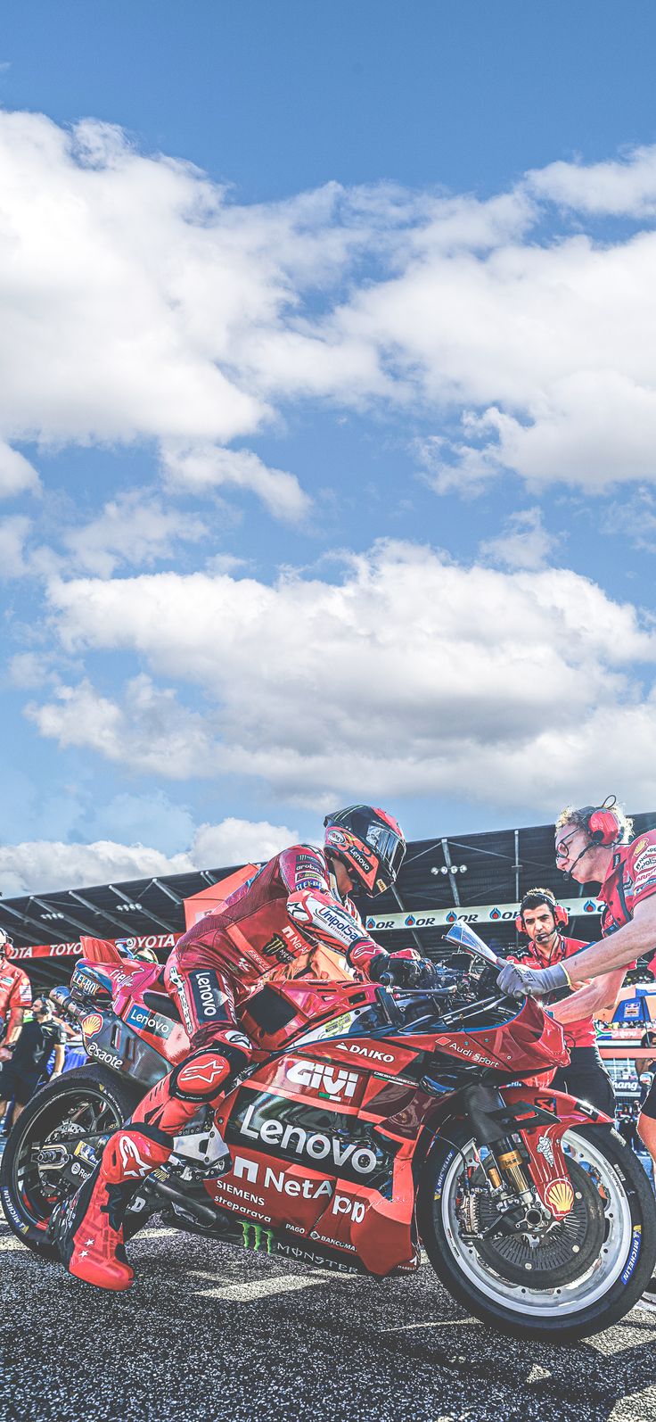Francesco Pecco Bagnaia Lenovo Ducati