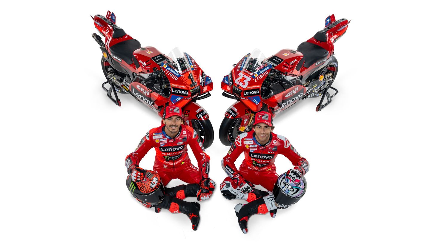 Ducati Lenovo Team unveils 2024 livery