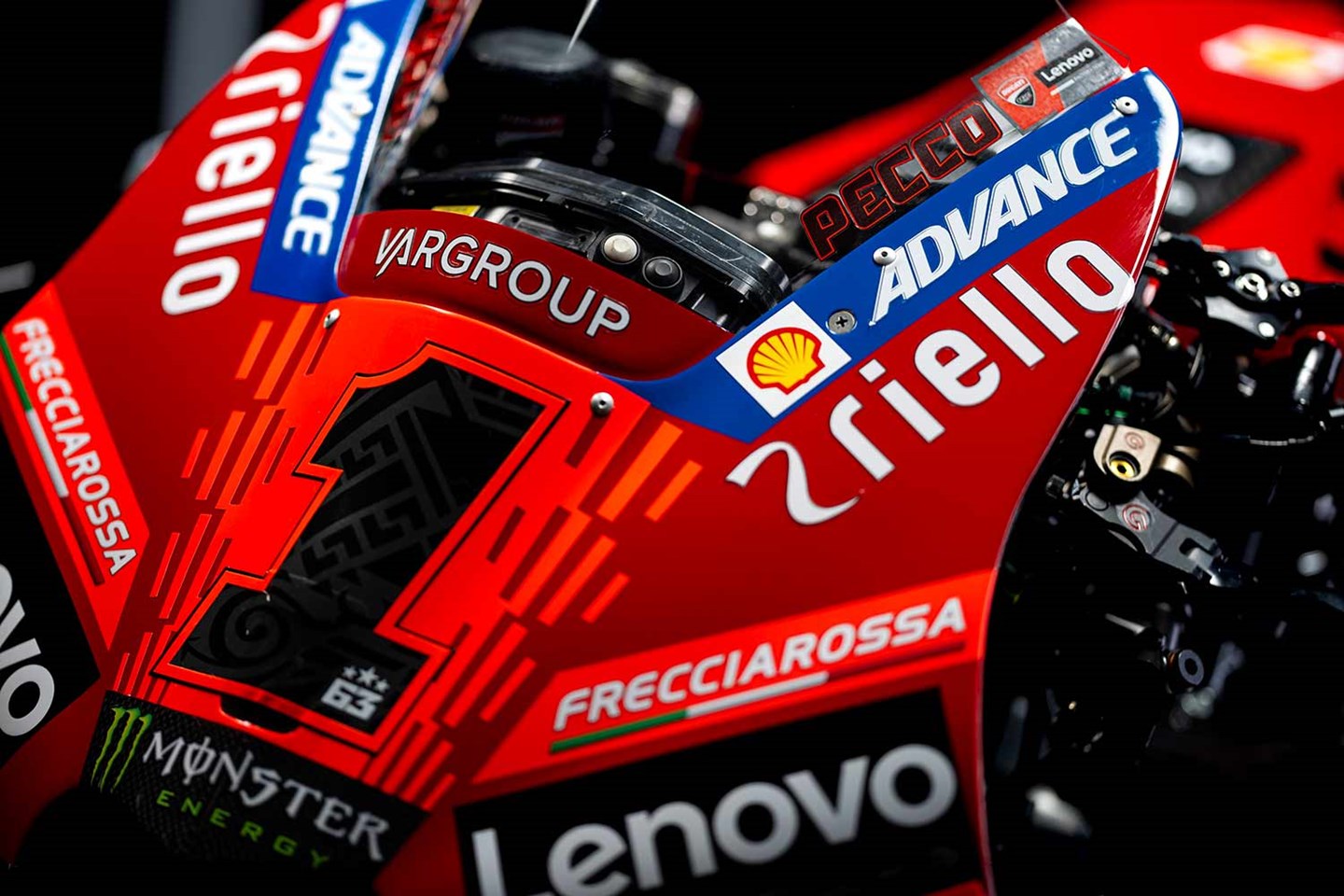 Enea Bastianini unveil 2024 Ducati livery