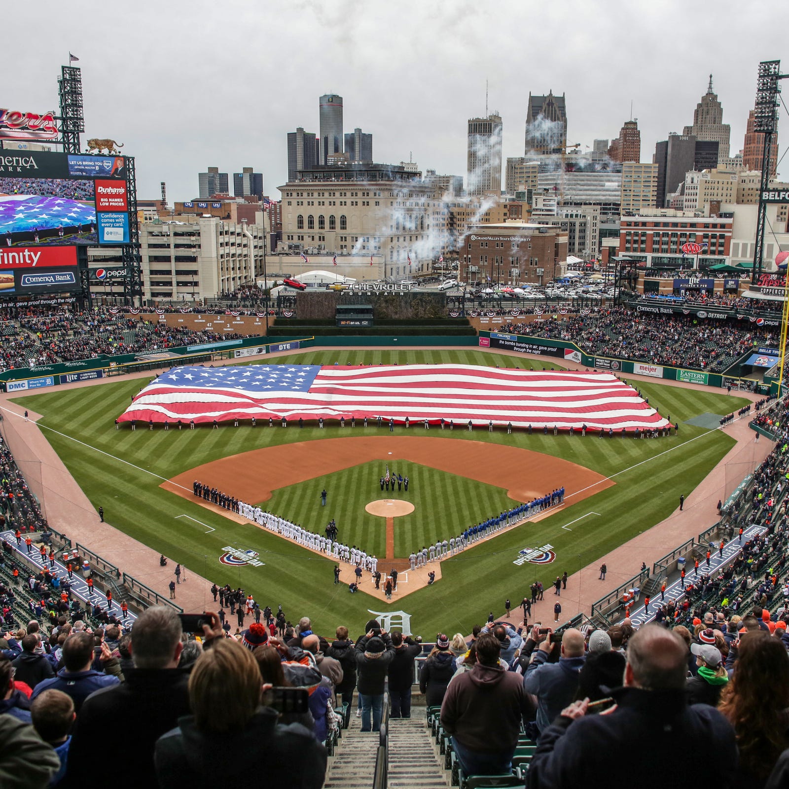 Detroit Tigers 2024 Opening Day & home