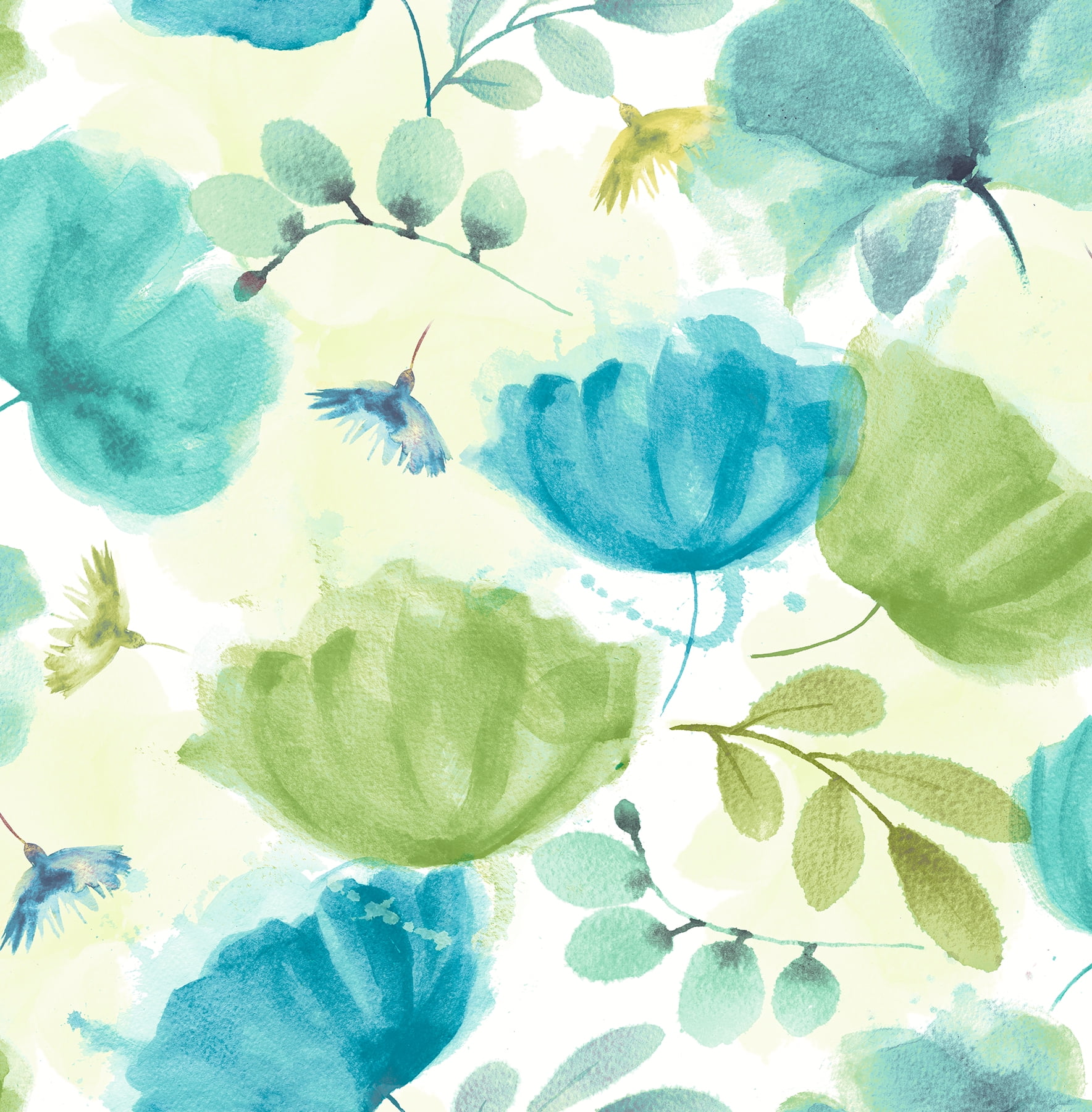 Brewster Zahra Turquoise Floral