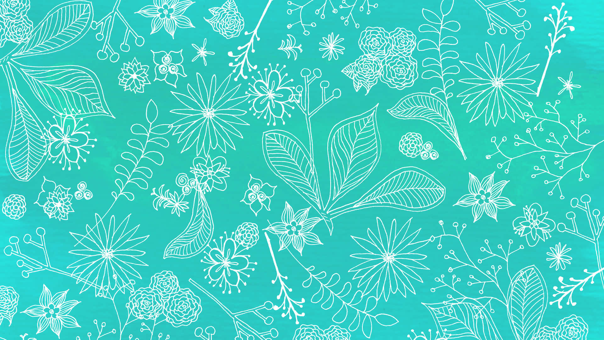 Turquoise Background Wallpaper