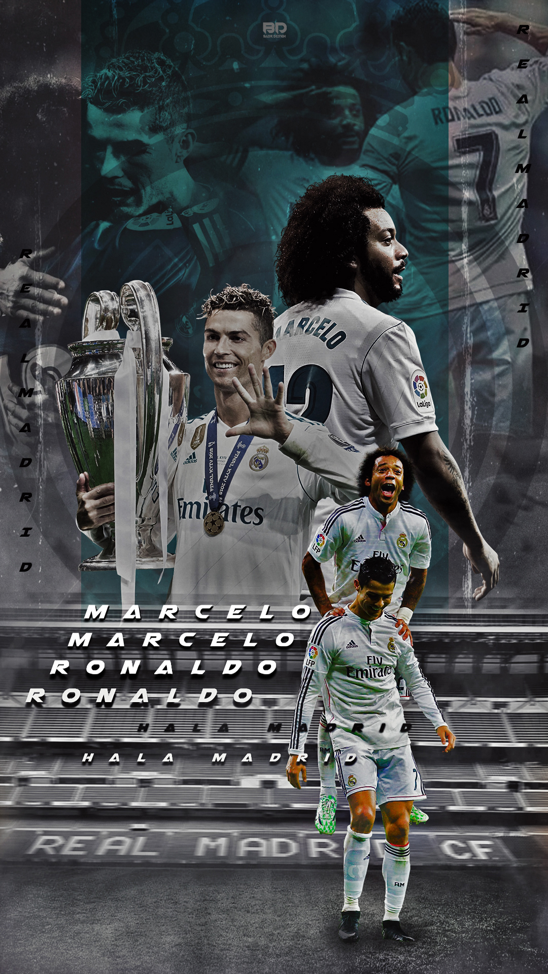 Cristiano Ronaldo & Marcelo Wallpaper