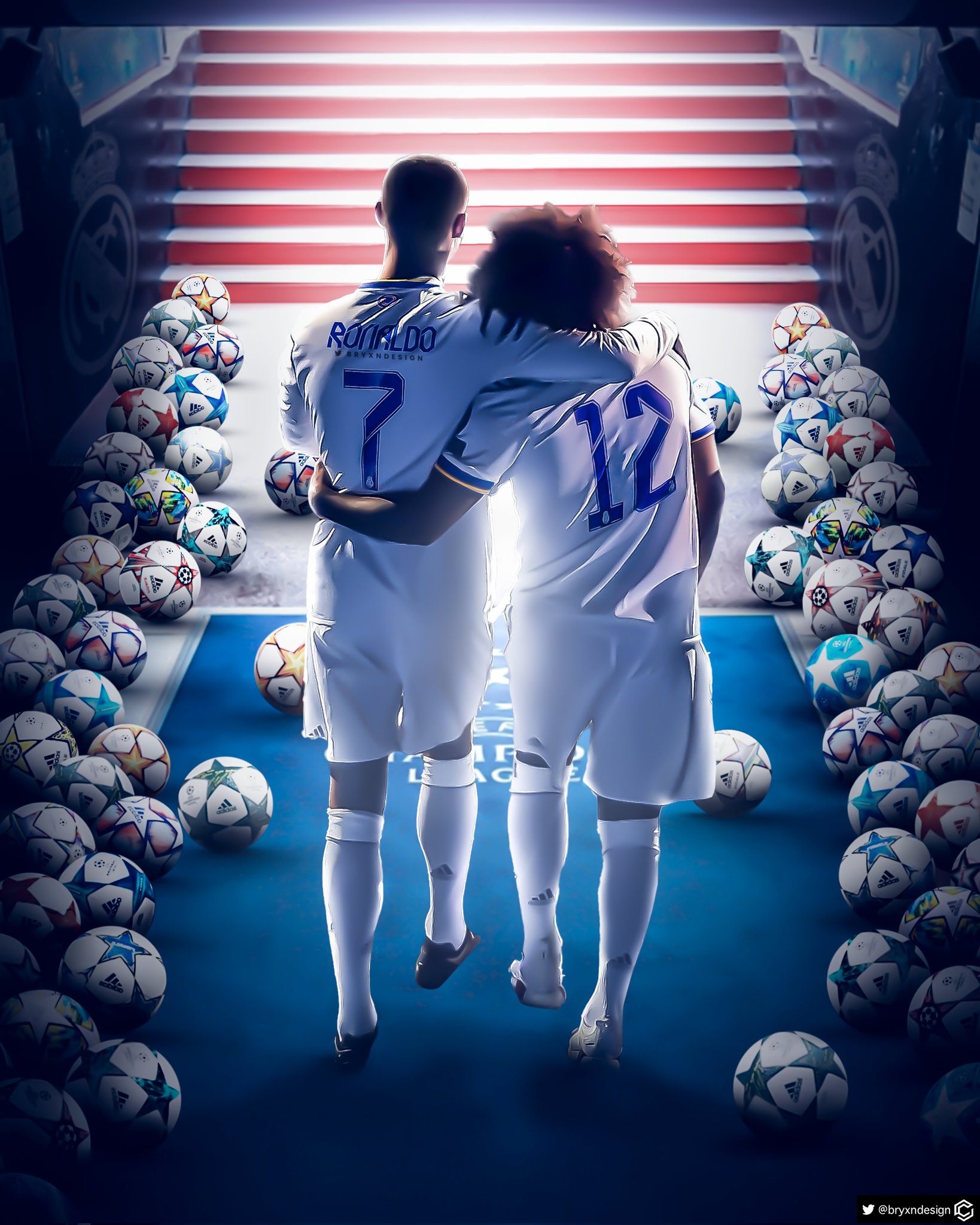 If Cristiano Ronaldo and Marcelo were