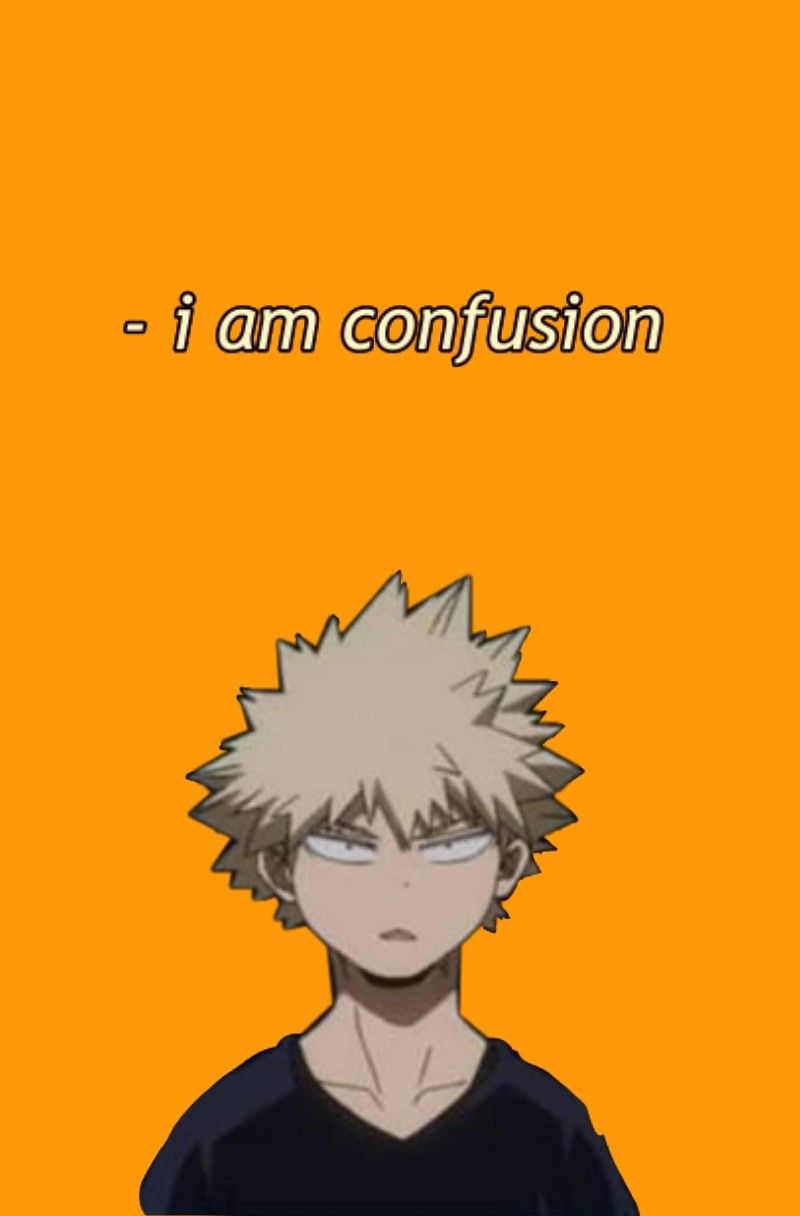 Bakugou Katsuki. Anime memes funny